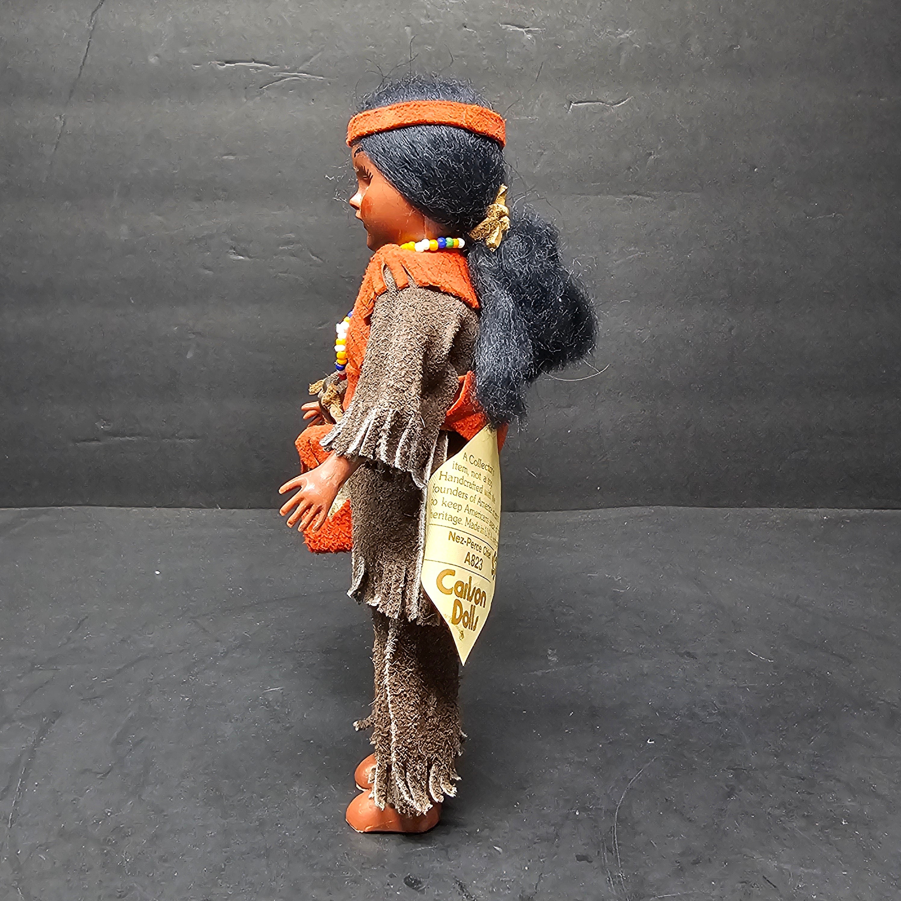 Carlson Dolls Nez-Perce Chief Doll 7"