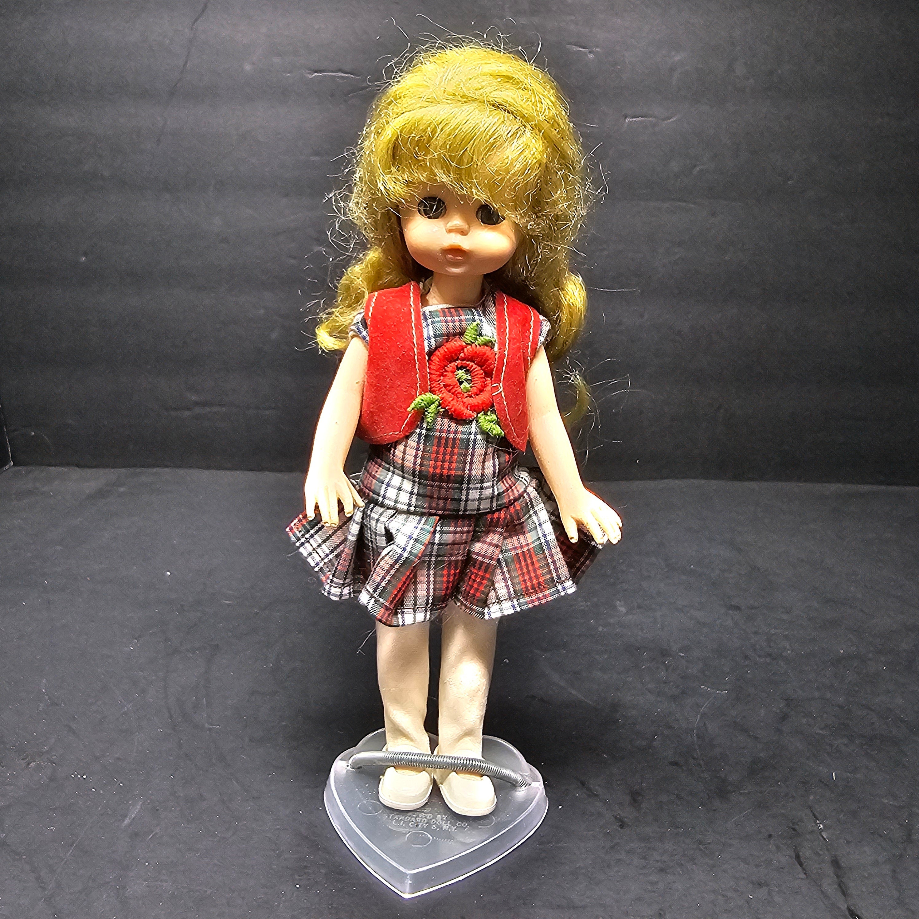 Symbol of Quality Doll #7021 Made In Marlene Peterson Outfits 7.5"