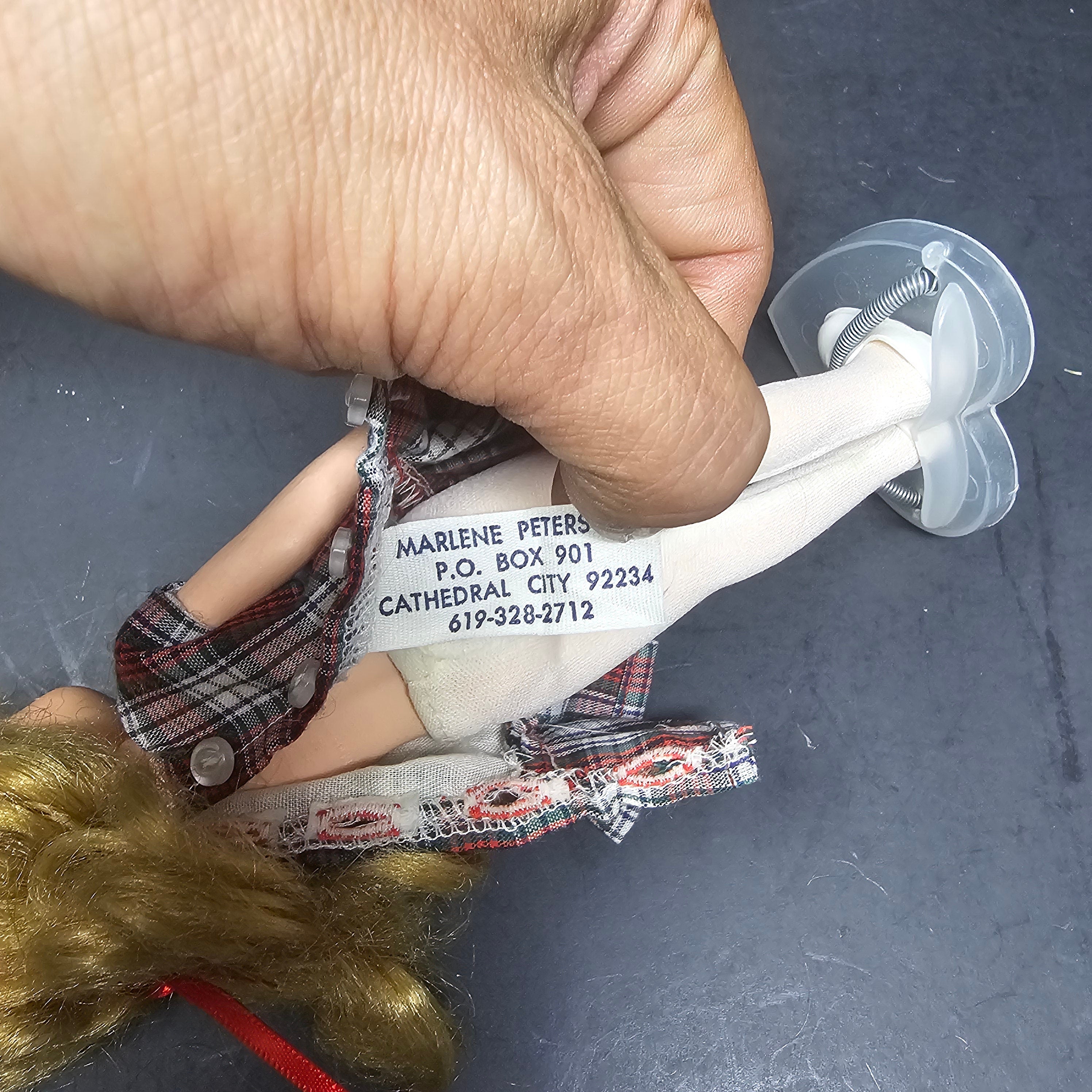 Symbol of Quality Doll #7021 Made In Marlene Peterson Outfits 7.5"