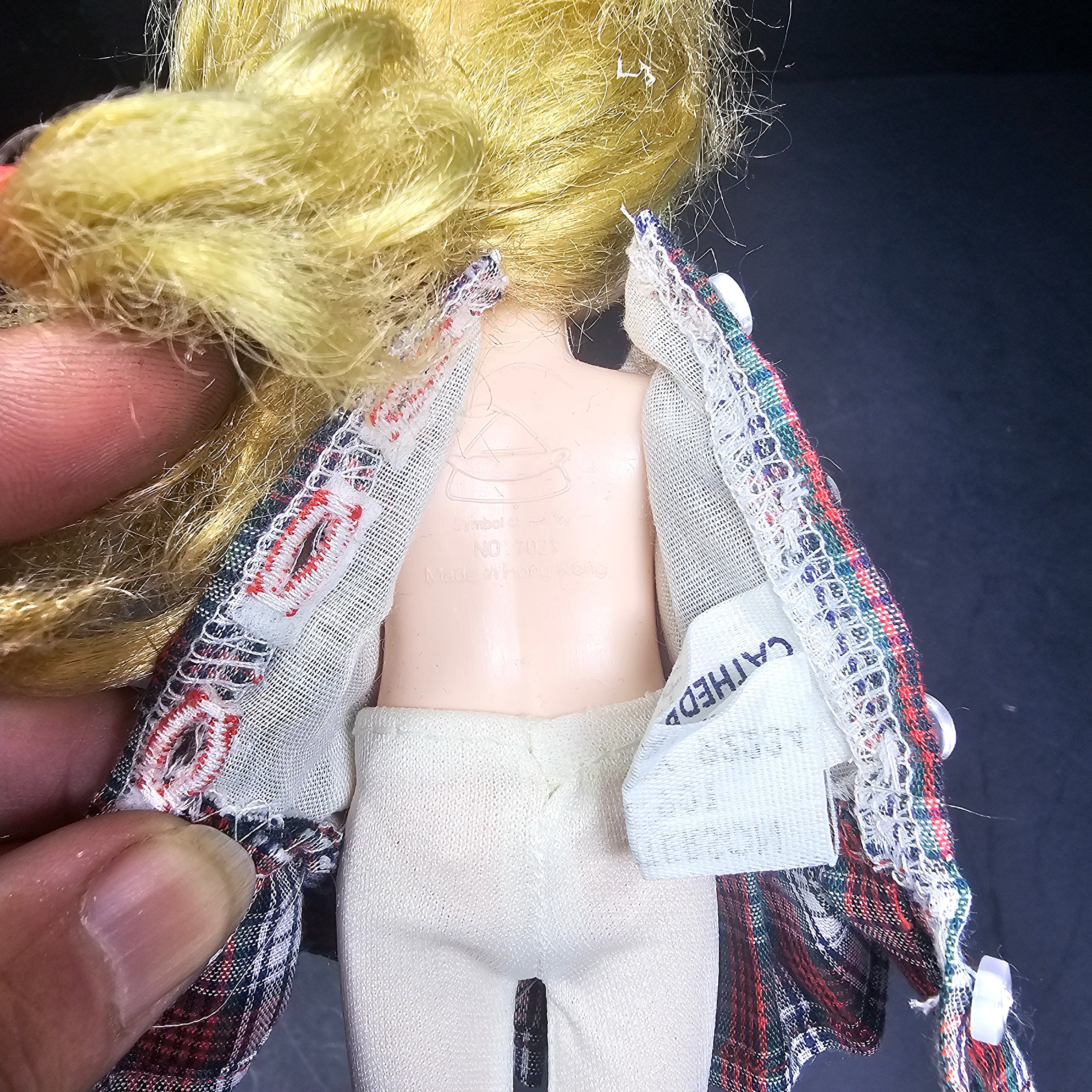 Symbol of Quality Doll #7021 Made In Marlene Peterson Outfits 7.5"