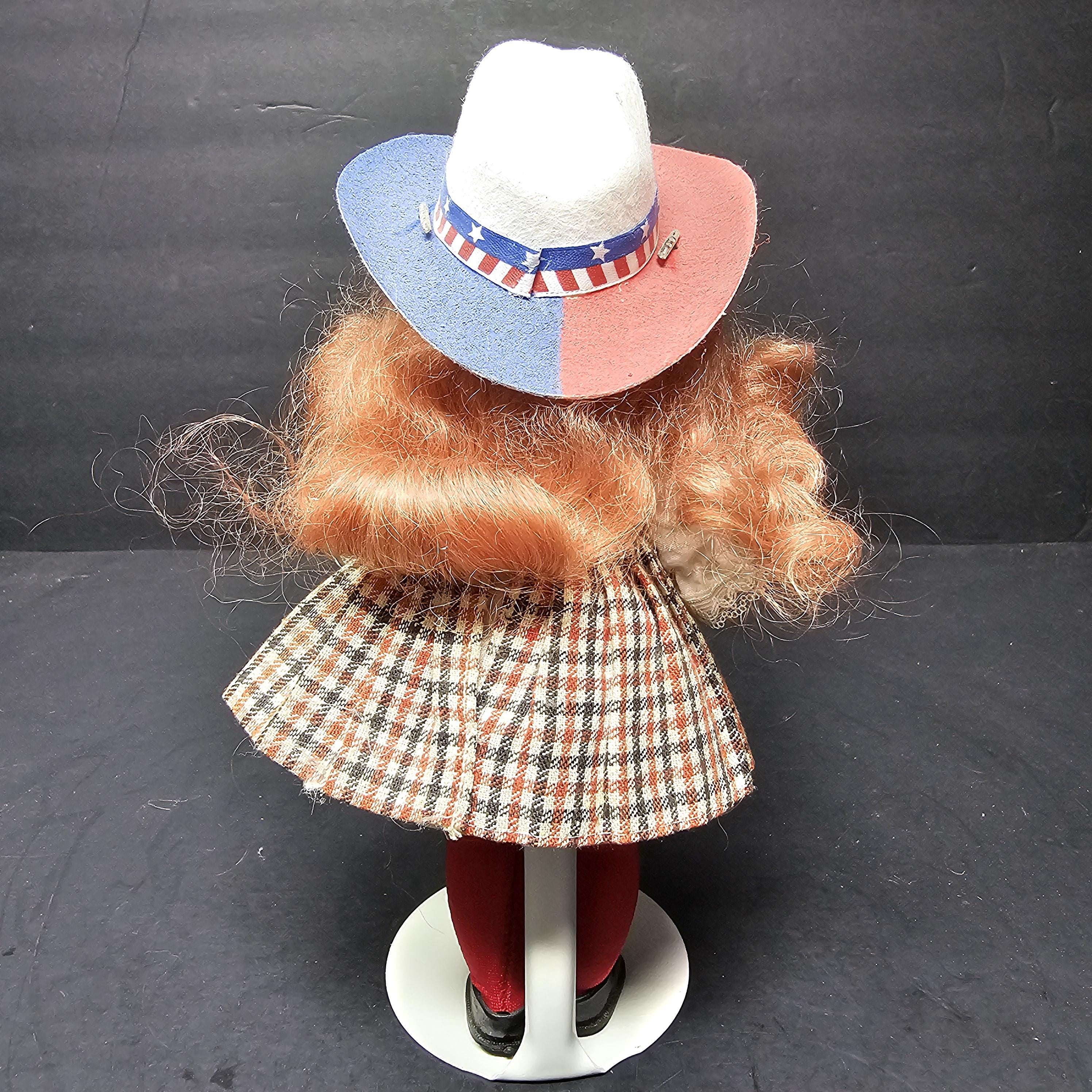 Vintage Virga Doll SLW in Vogue Ginny Skirt 1950's