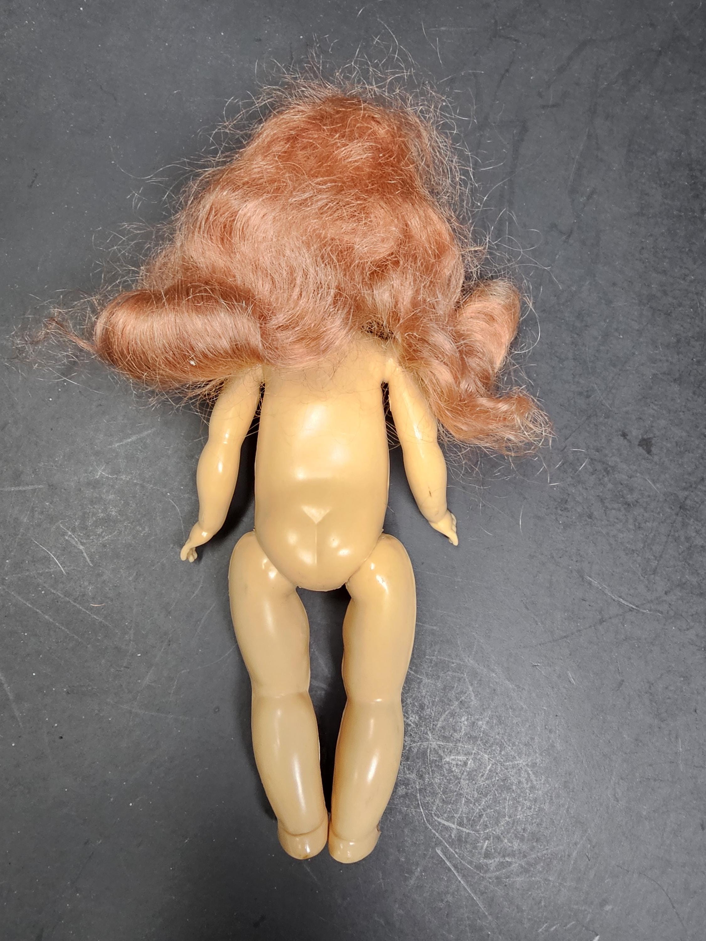 Vintage Virga Doll SLW in Vogue Ginny Skirt 1950's