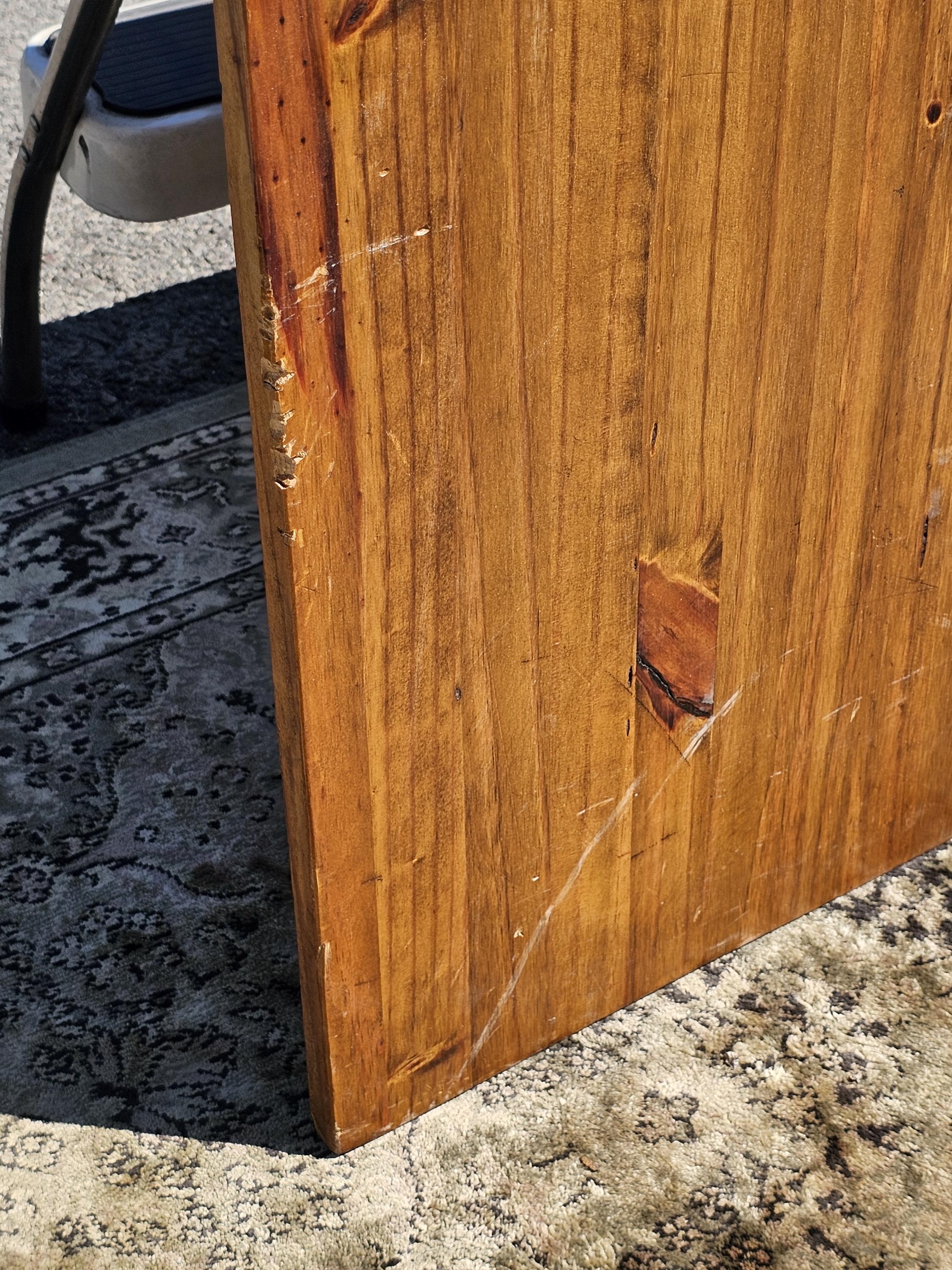 Vintage Rustic Wood Panel Board For Your Project 23"W x 46"H x 5/8"D (A)