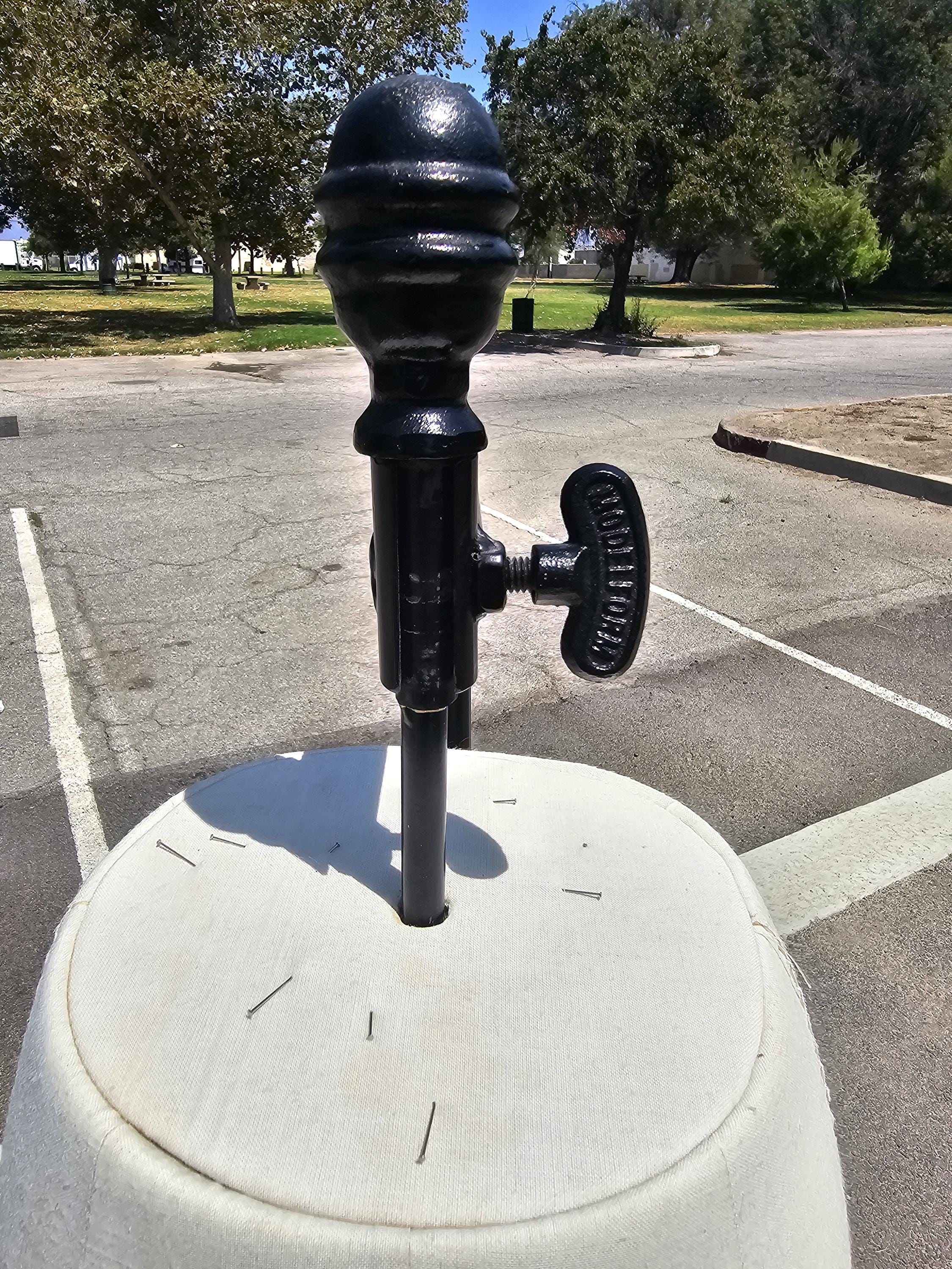 Superior Model Form Co. Missy Legs Covered In Linen Fabric With Cast Iron Base