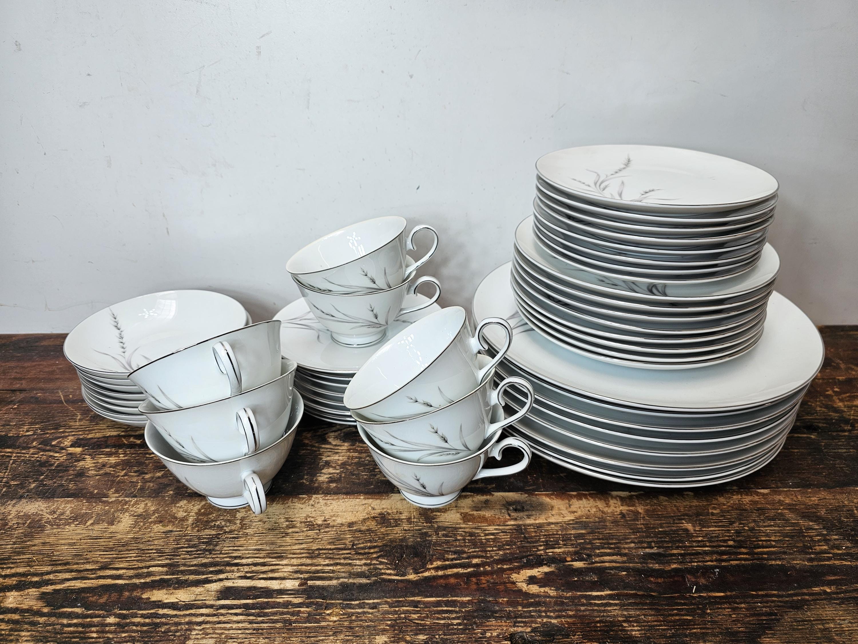 52 Pcs Vintage Royal Song Fine China Eternally Yours Dinnerware Set For 8