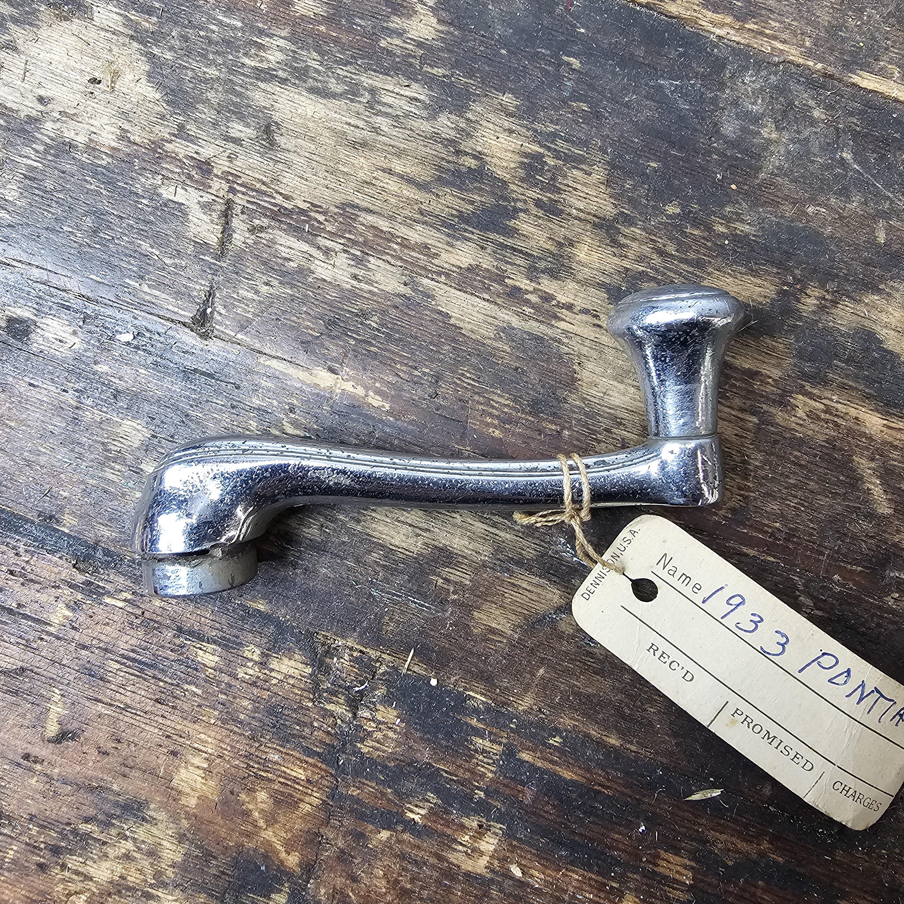 1933 Pontiac Window Crank Handle Antique