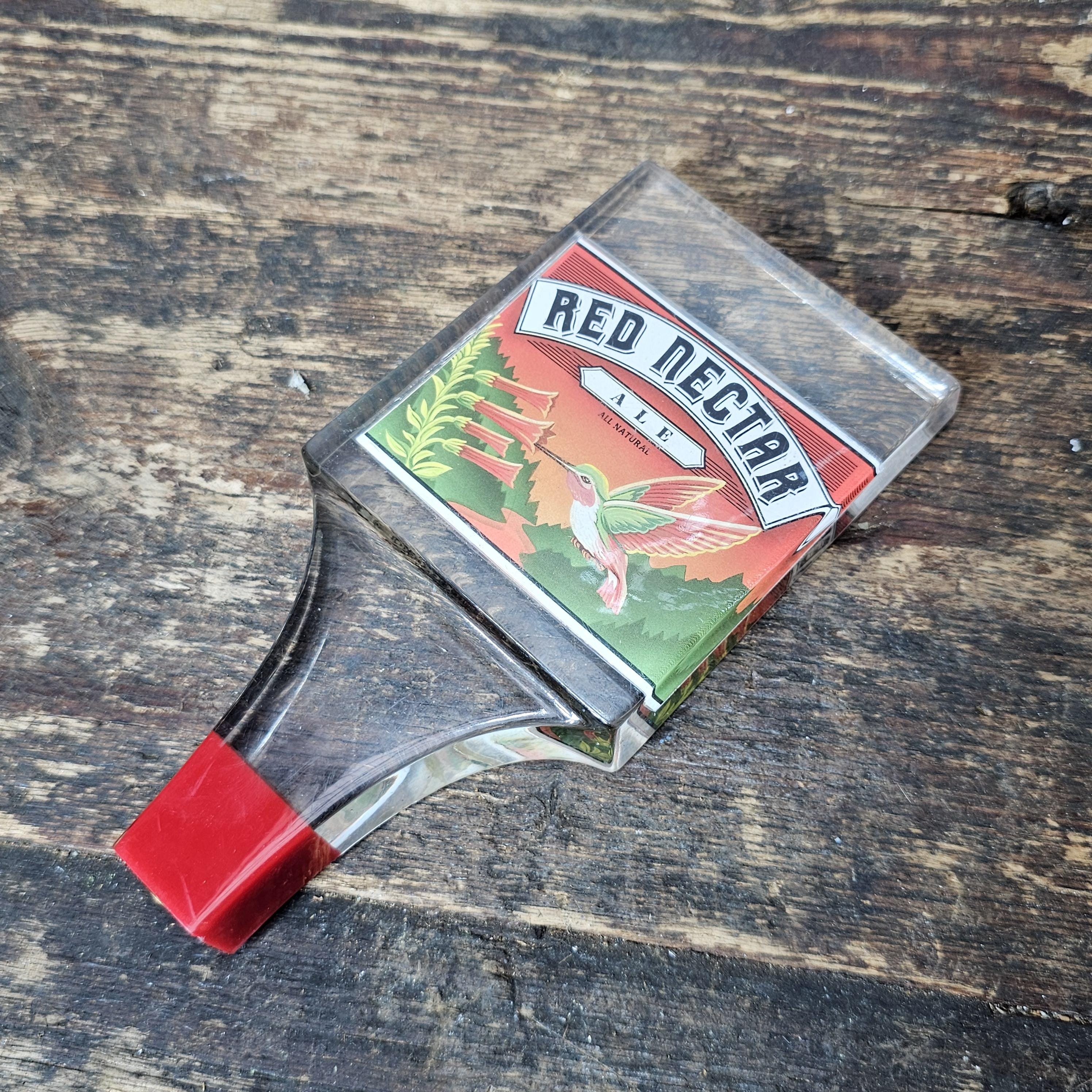 Red Nectar - Nectar Ale Beer Tap Handle