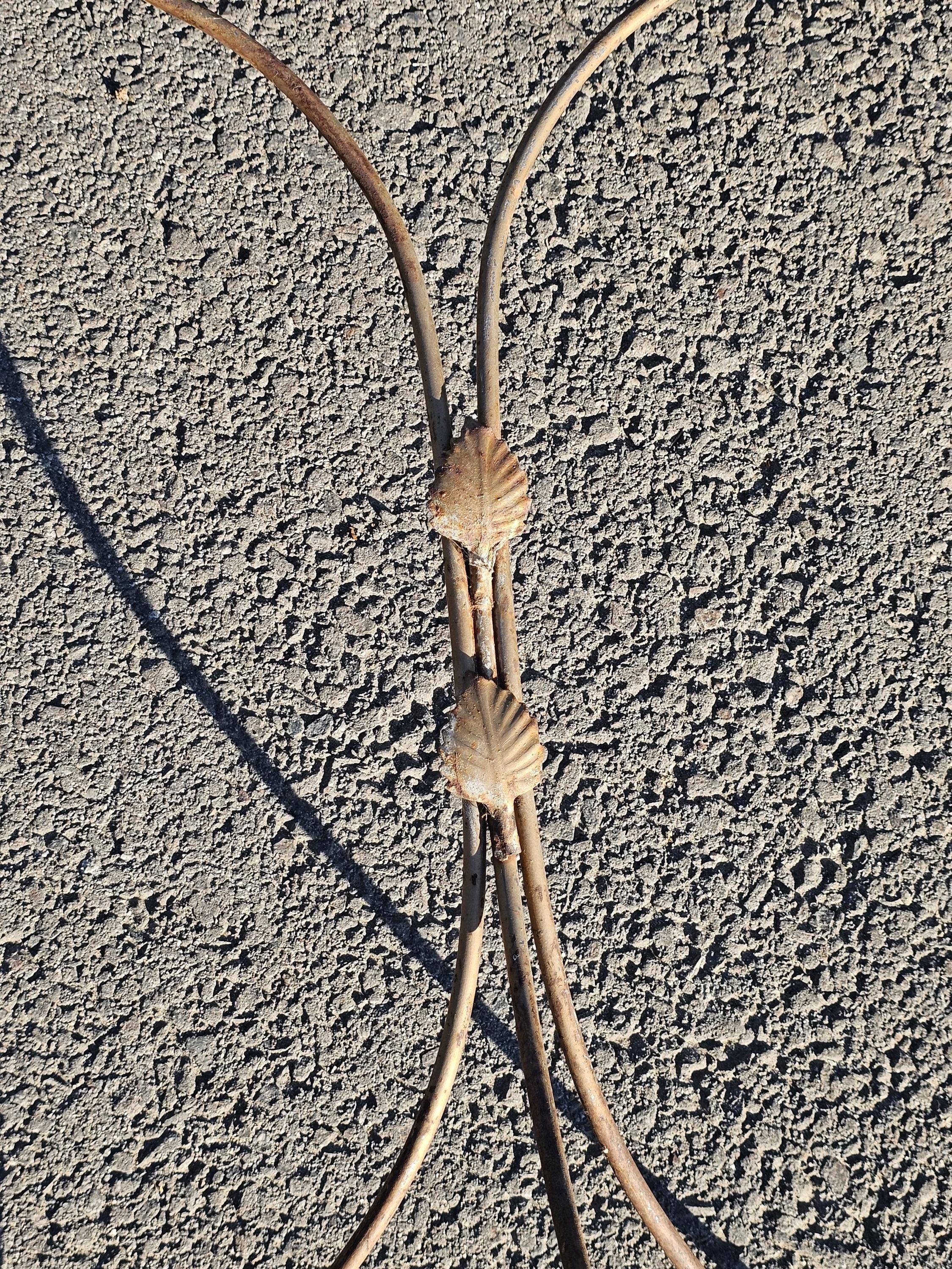 Vintage Metal Wire Plant Stand 29"H