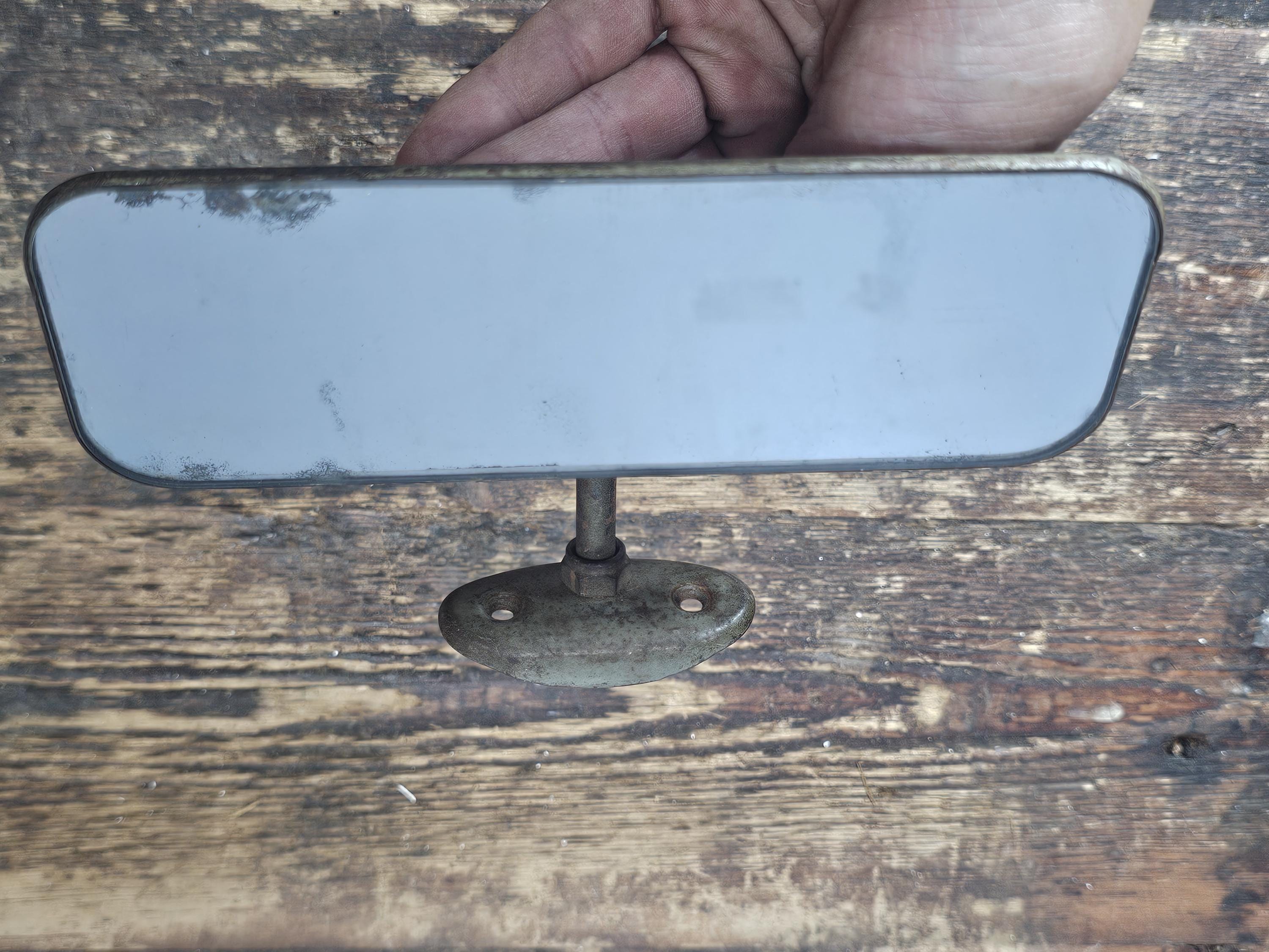 Vintage Rearview Mirror 1950s & 1960s