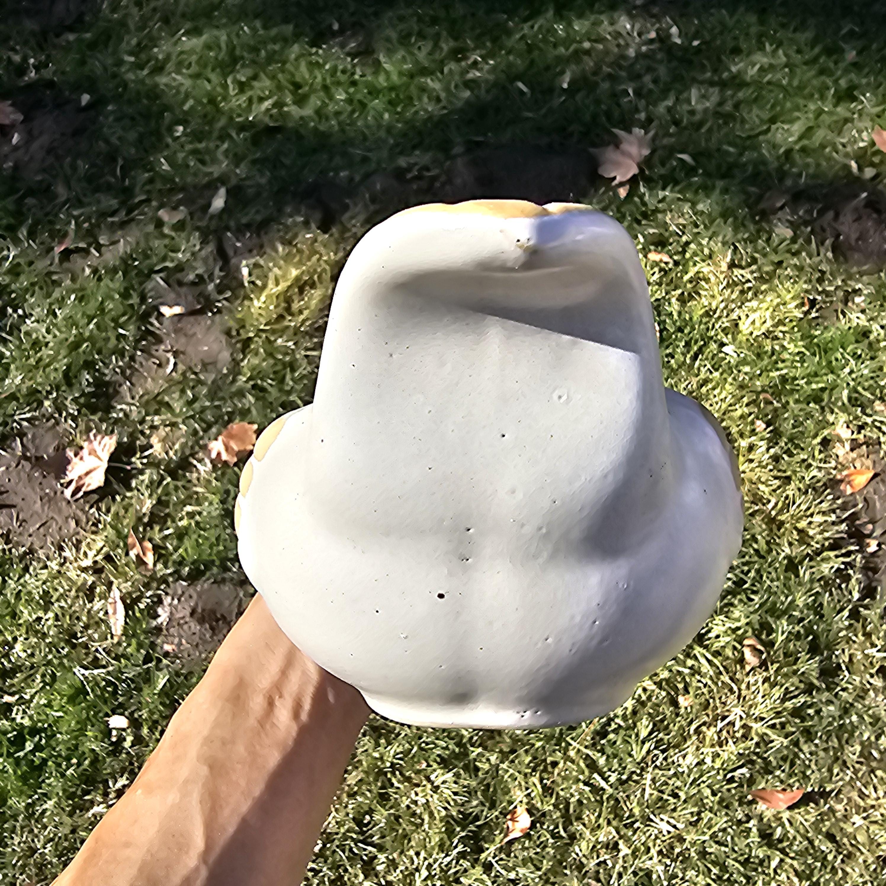 Vintage David Stewart Lions Valley Stoneware Hen Pottery Planter