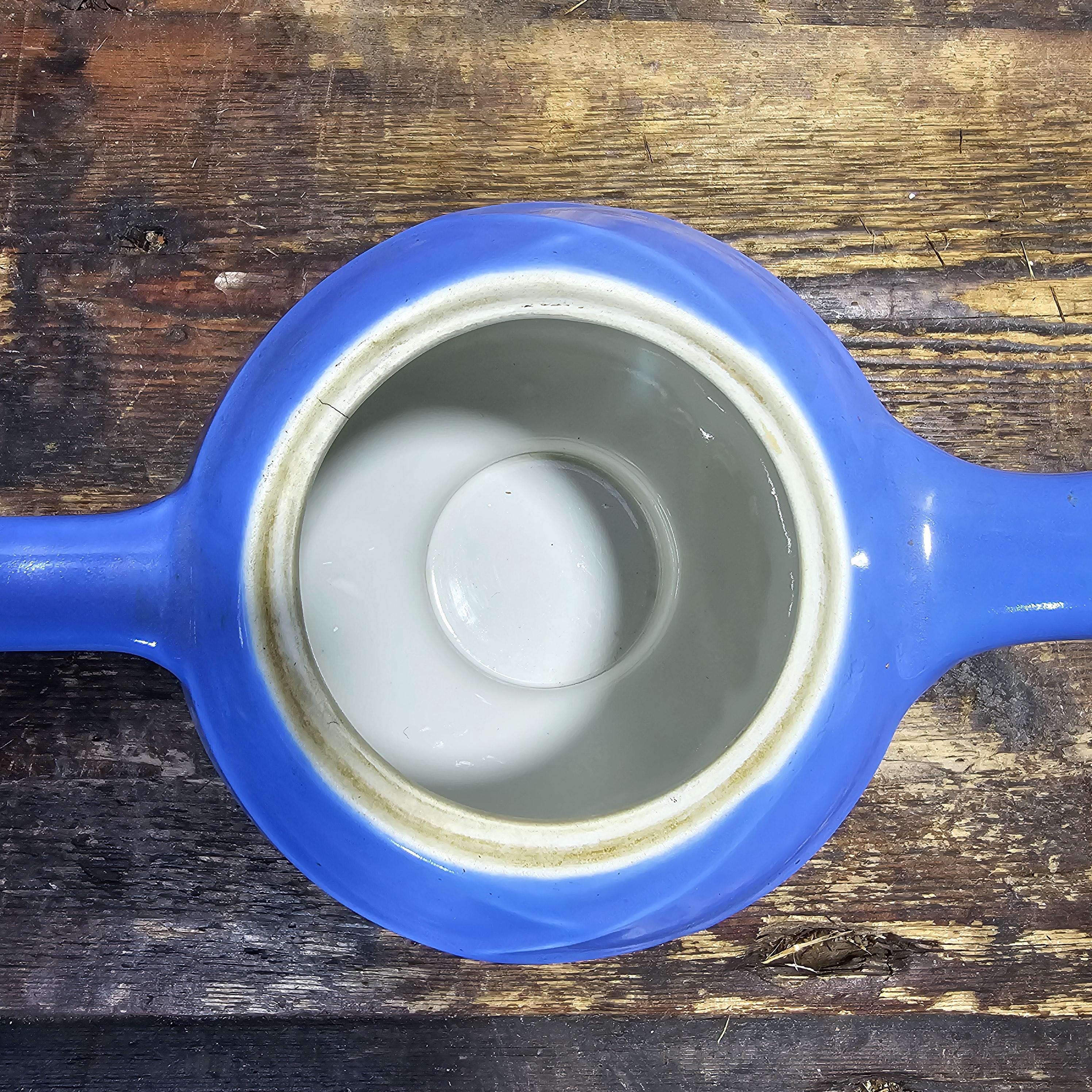 Vintage Hall China Blue Teapot