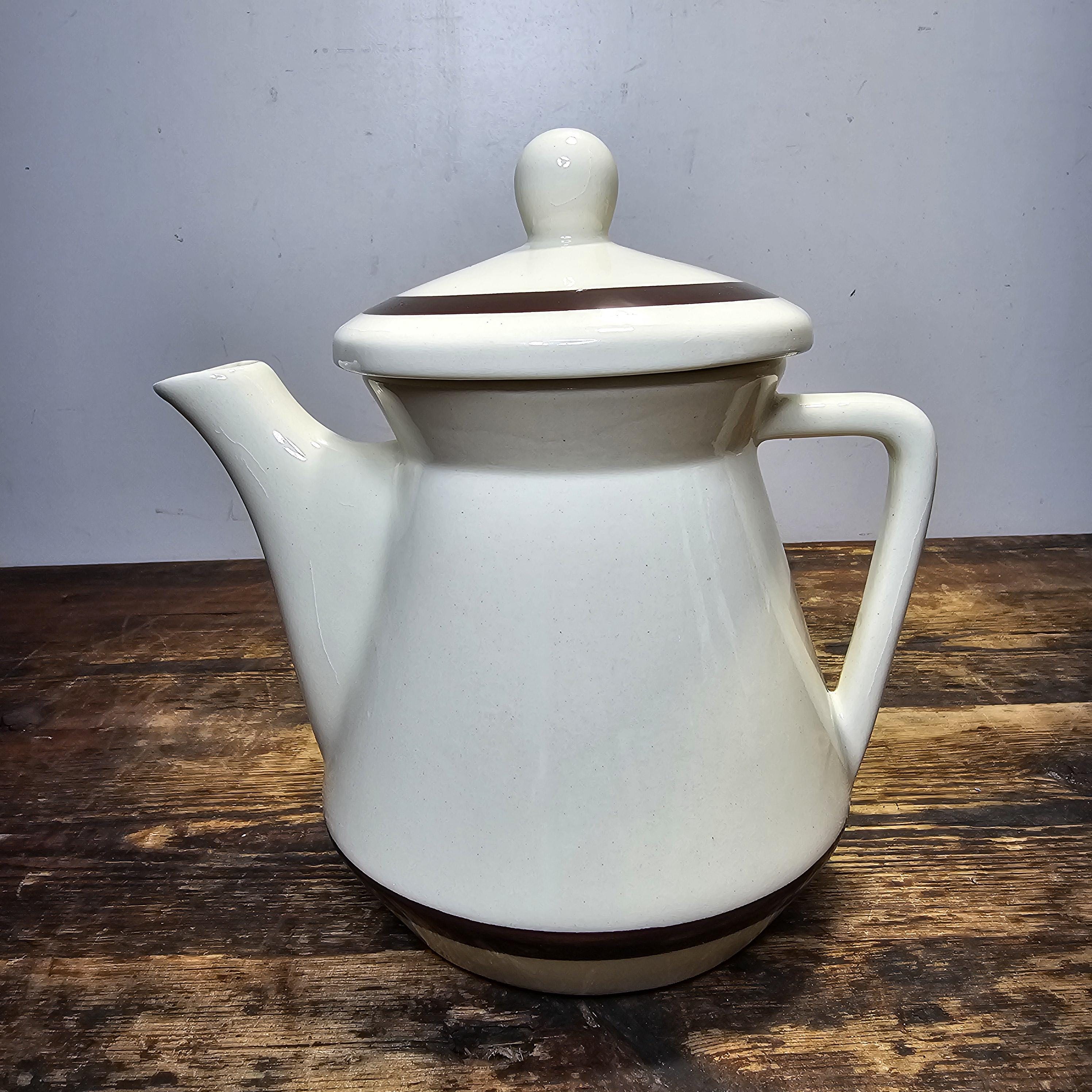 Vintage Tea Coffee Pot & Lid Made In USA