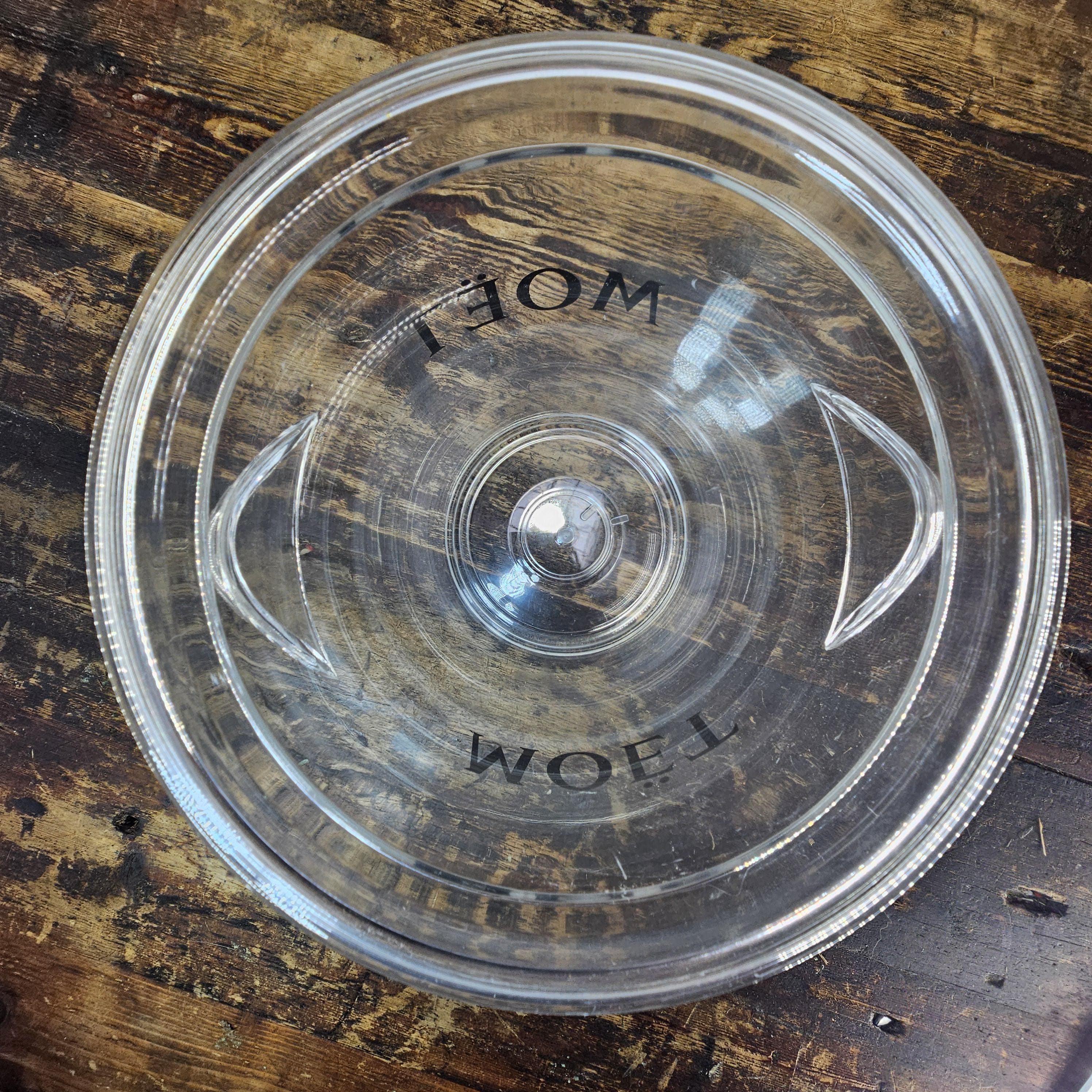 Moet & Chandon Champagne Ice Bucket Clear Acrylic