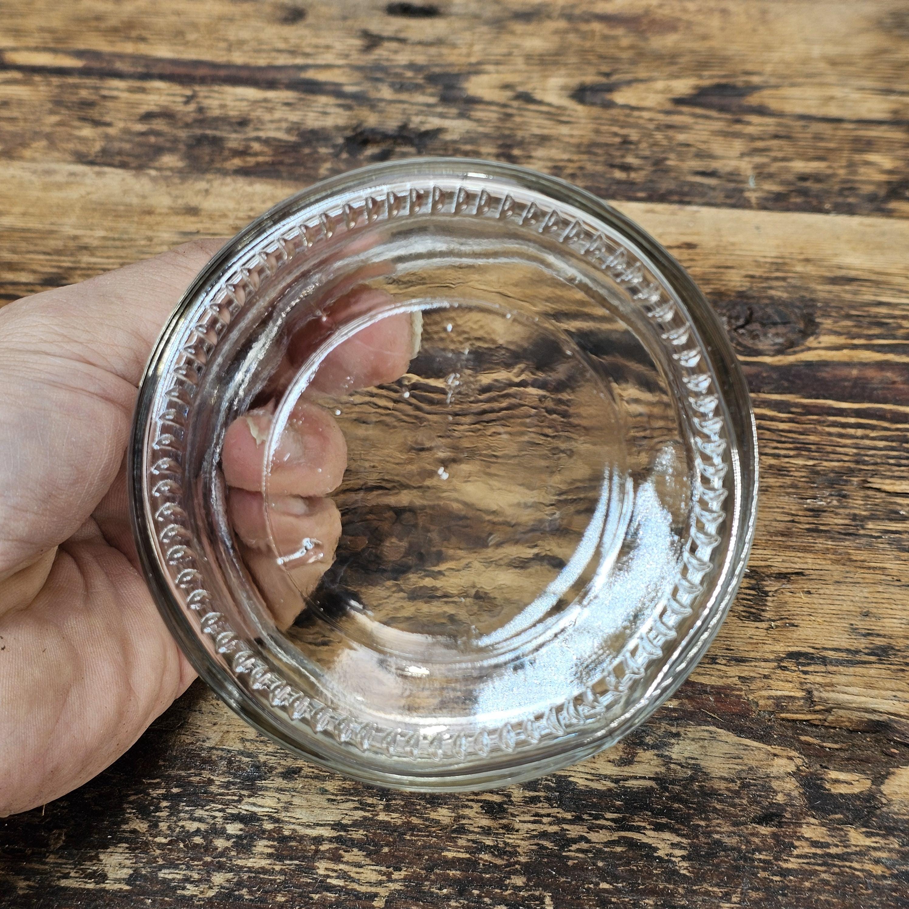 Vintage Gemco Citrus Reamer Hand Juicer with Orange Plastic Top Glass Bottom