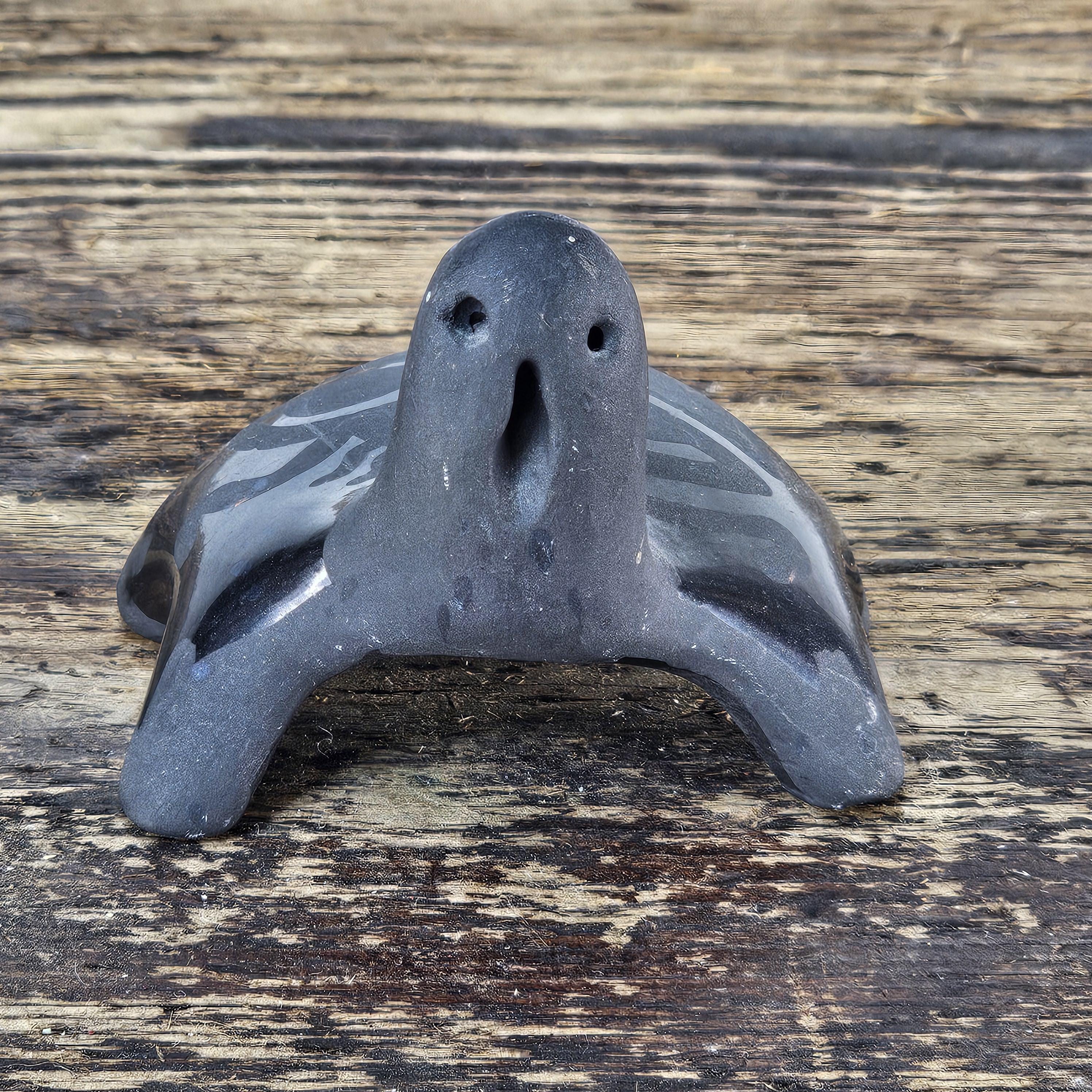 Santa Clara Pueblo Pottery Turtle