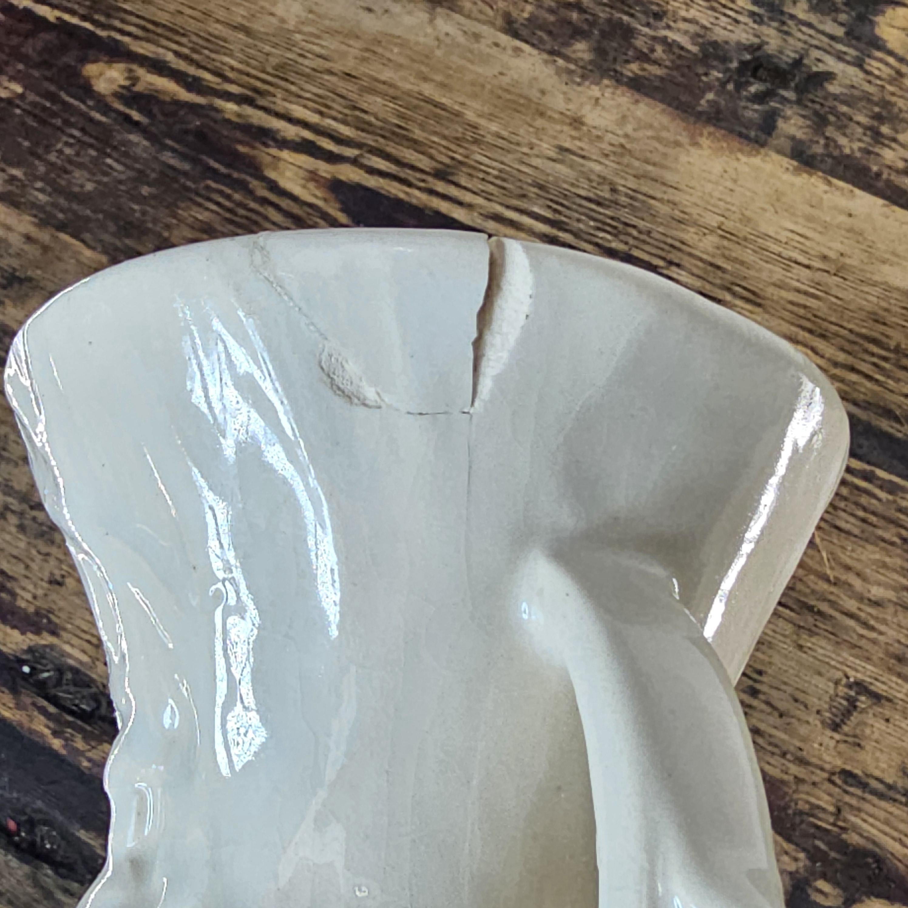 Vintage McCoy Bird of Paradise Vase 1940s (Has Damage)