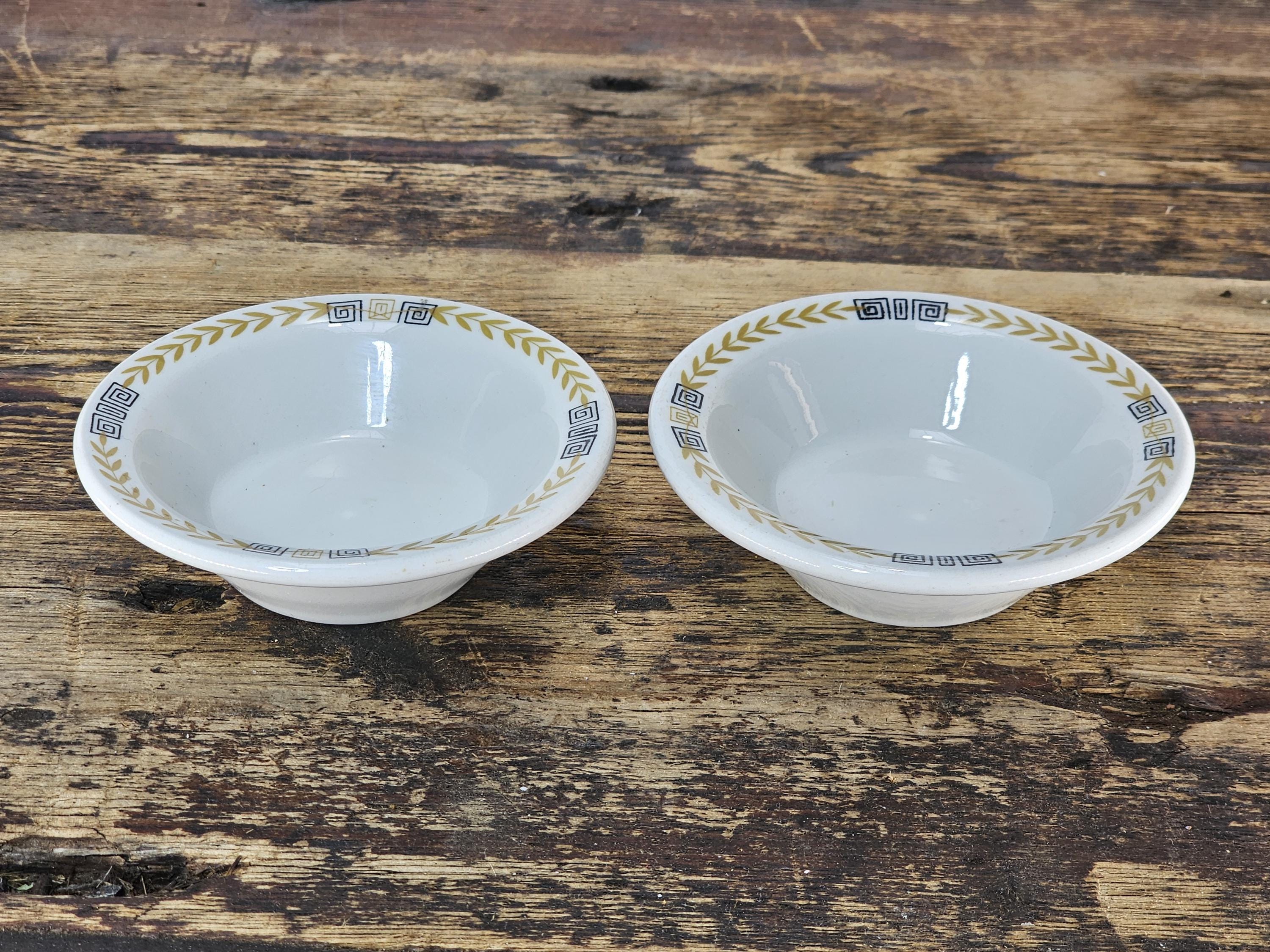 Set of 2 Vintage Shenango China K-38 Dessert Bowl 4.75" x 1.5"