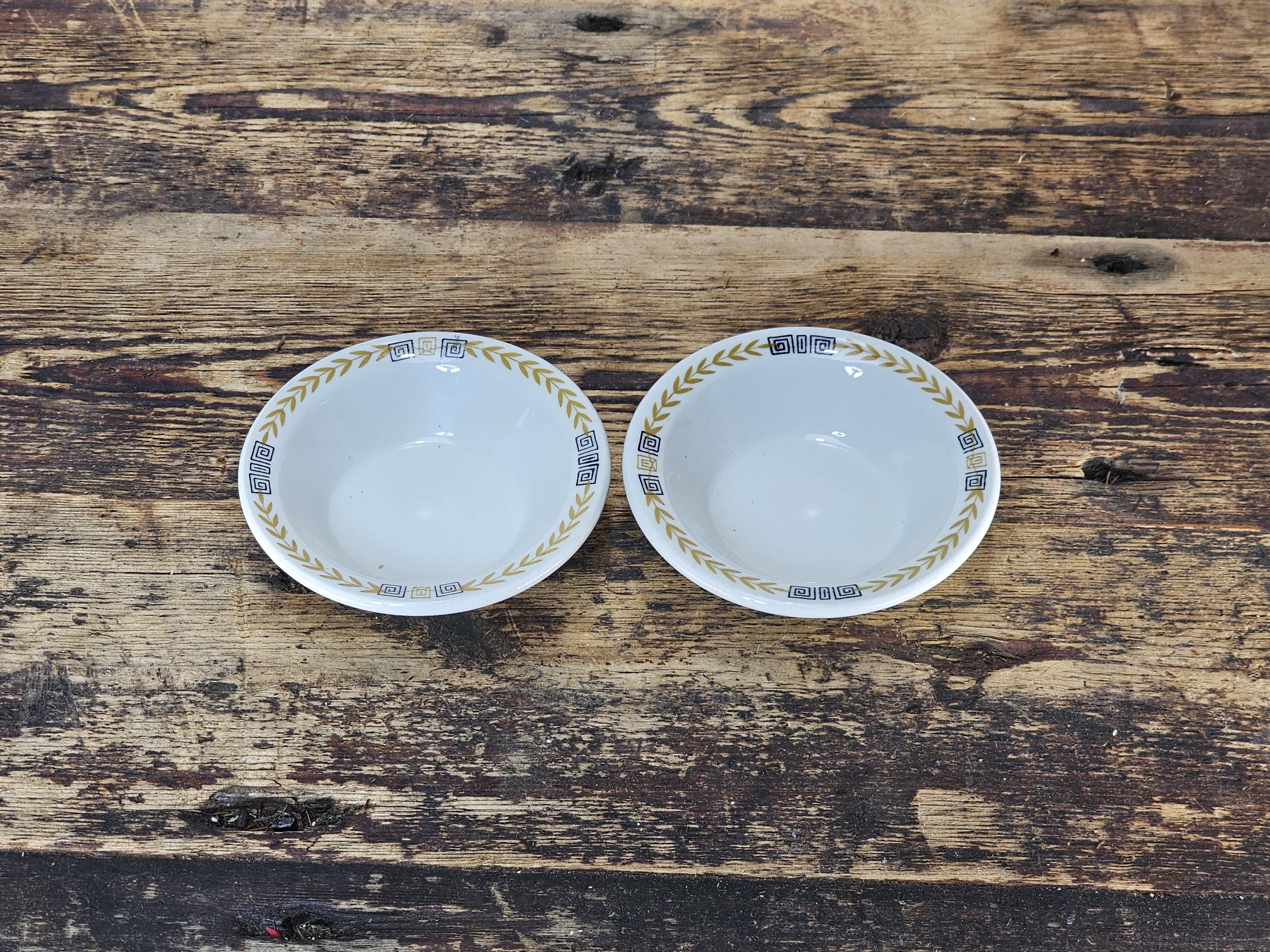 Set of 2 Vintage Shenango China K-38 Dessert Bowl 4.75" x 1.5"