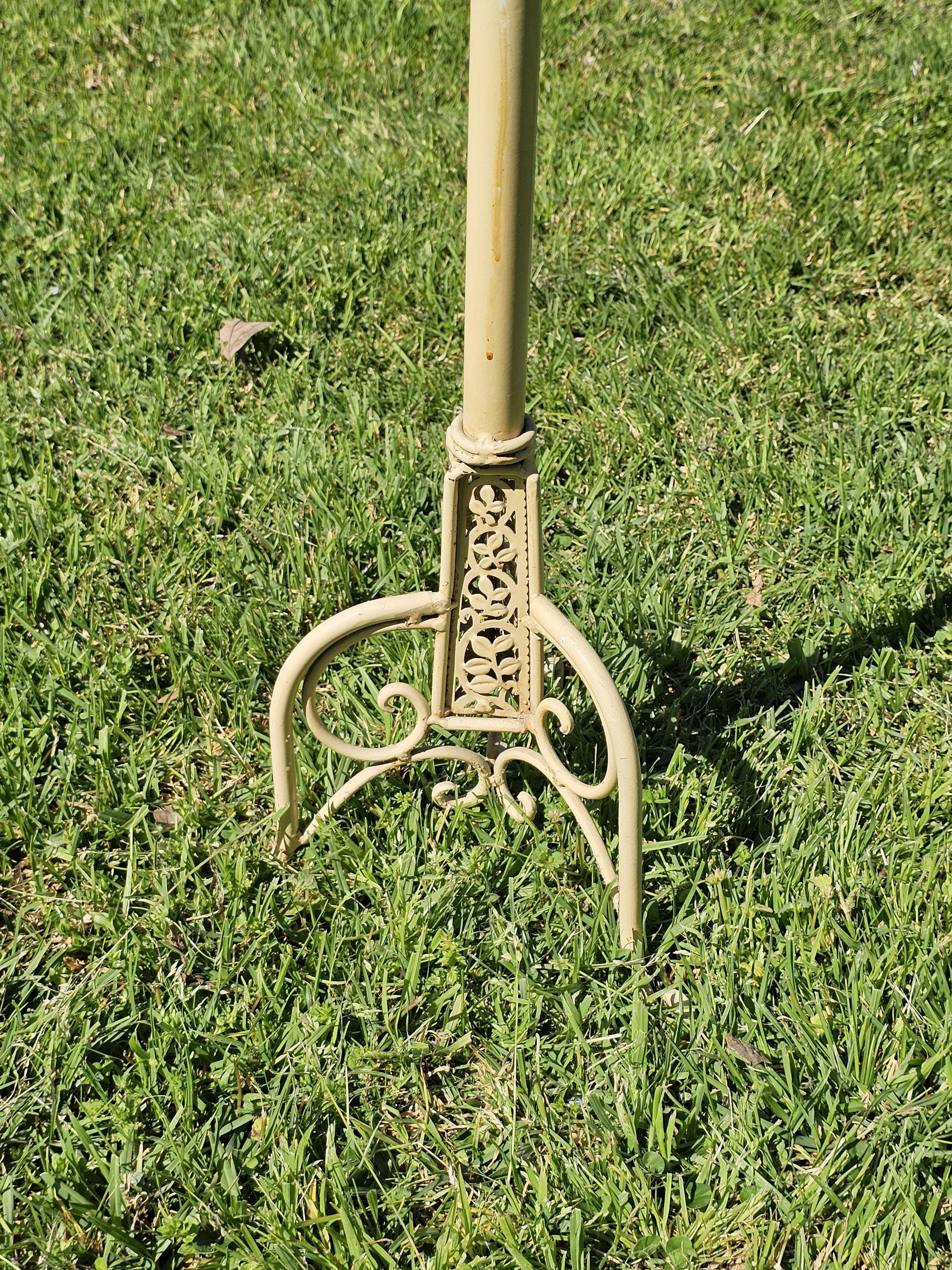 Vintage Style Birdcage Candle Holder Stand 45"H