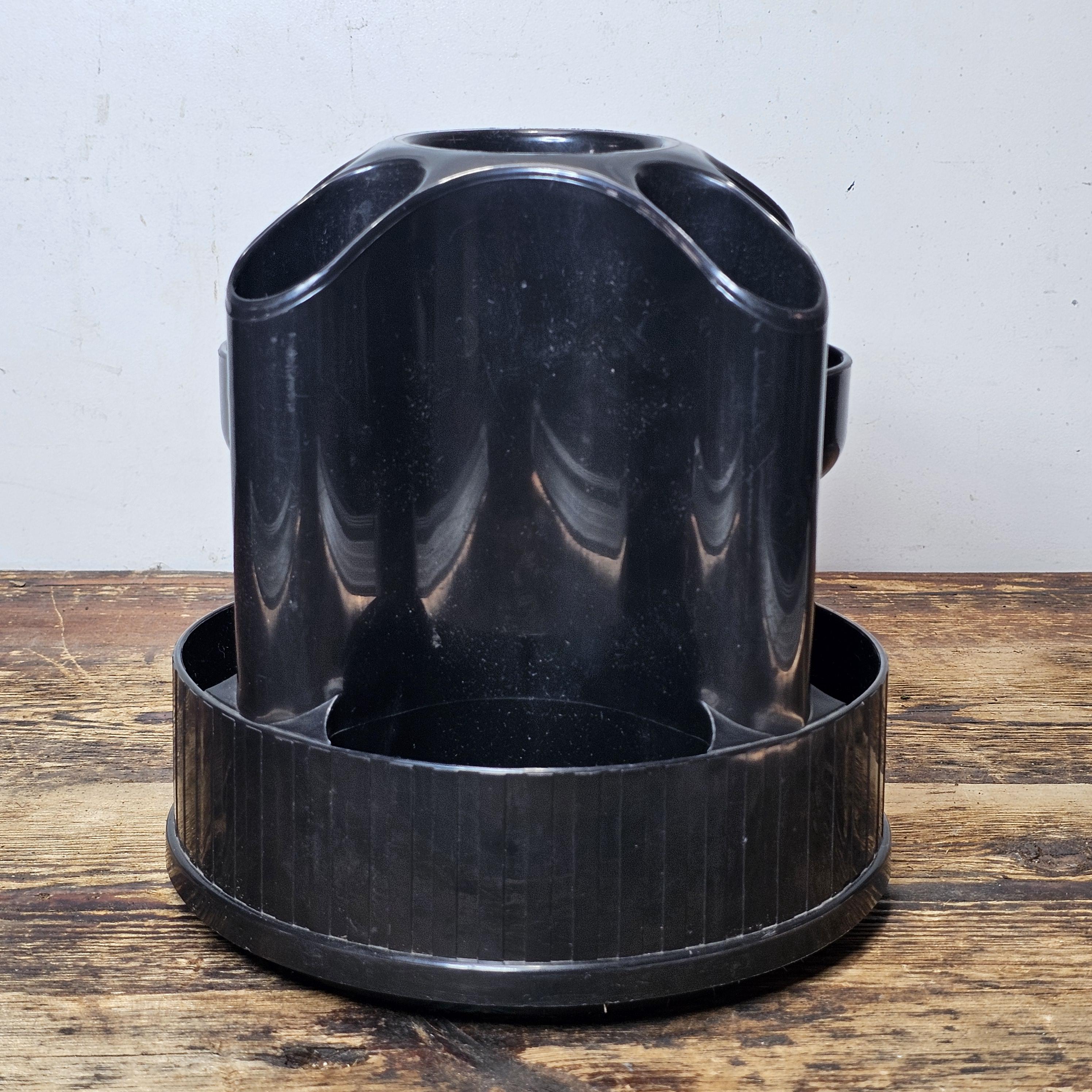 Oxford SDI Rotating Organizer Desk Art Supply Cosmetic Brushes Crafts 8" x 8"