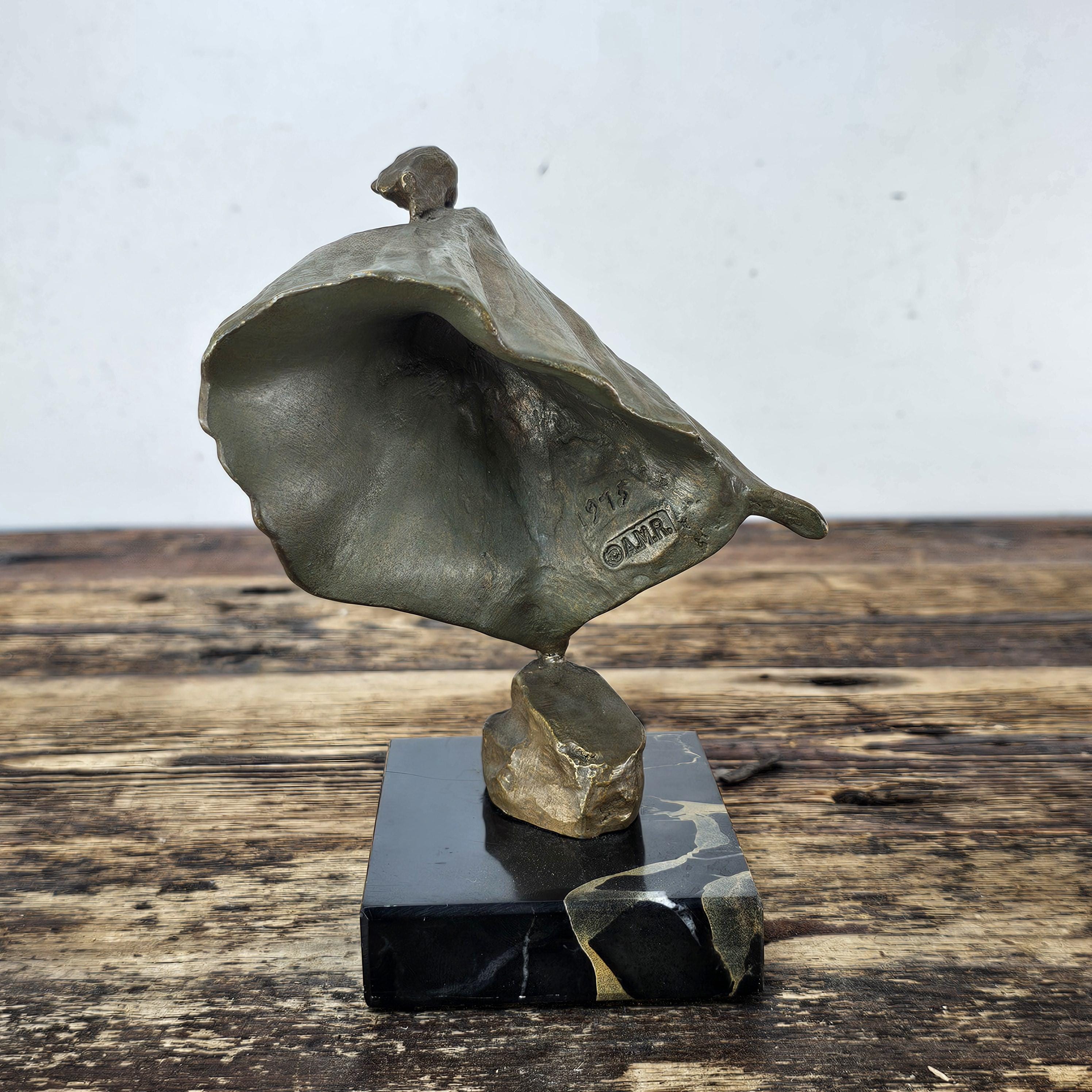 Alva Museum Replica ENVOL by Max LE VERRIER Windswept Woman (Has Damage)