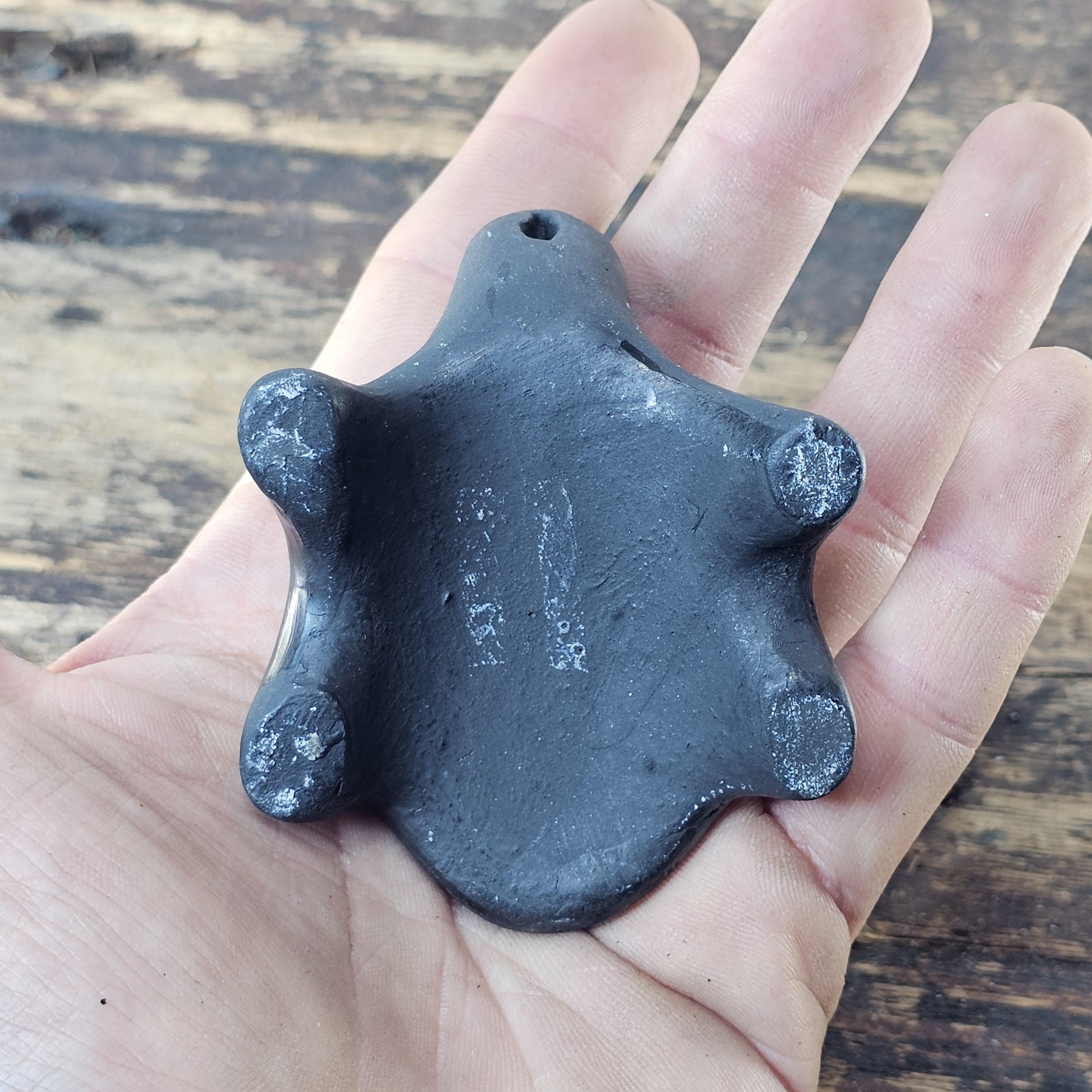 Santa Clara Pueblo Pottery Turtle