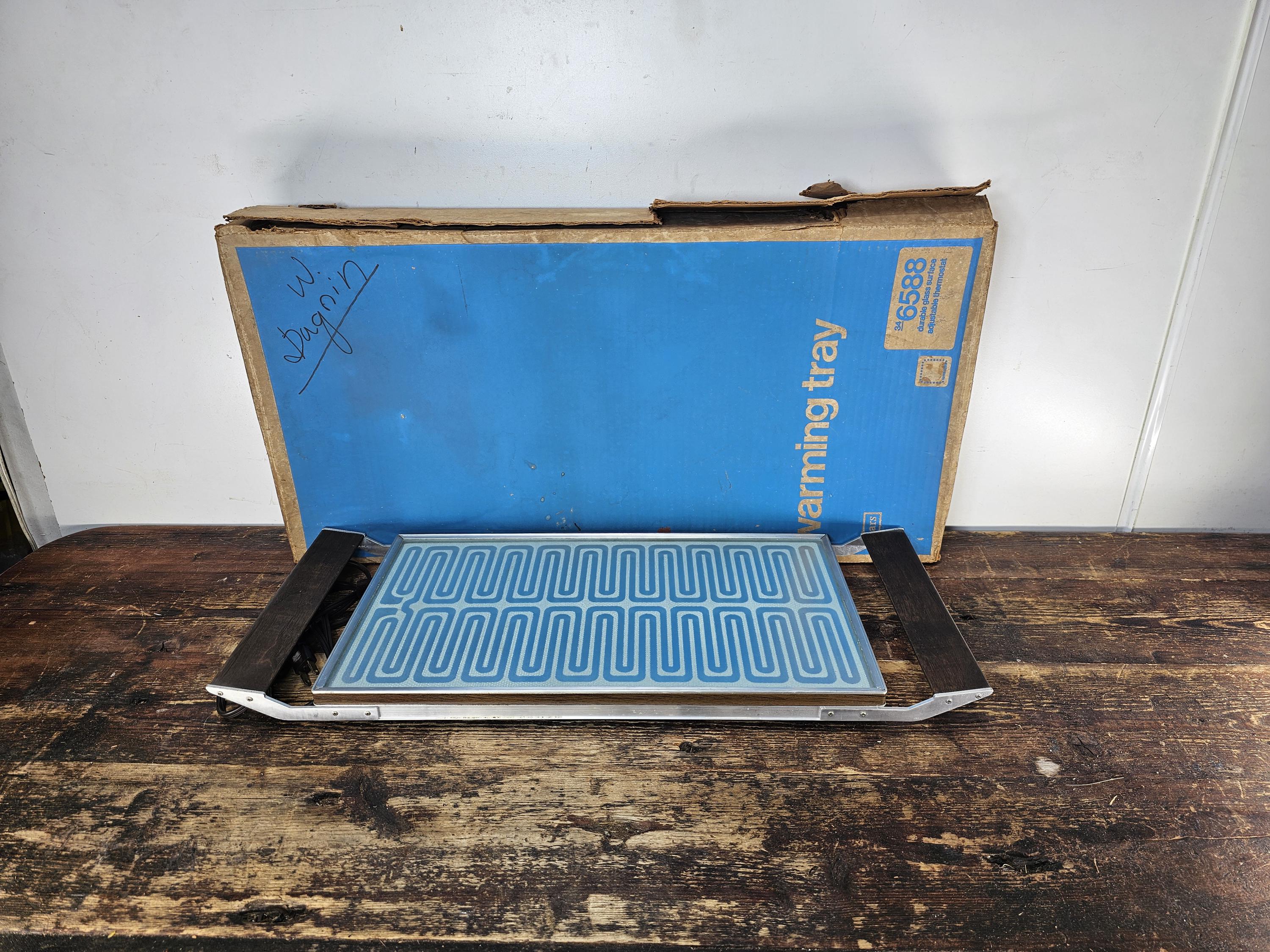 Vintage SEARS Automatic Food Warmer Warming Tray