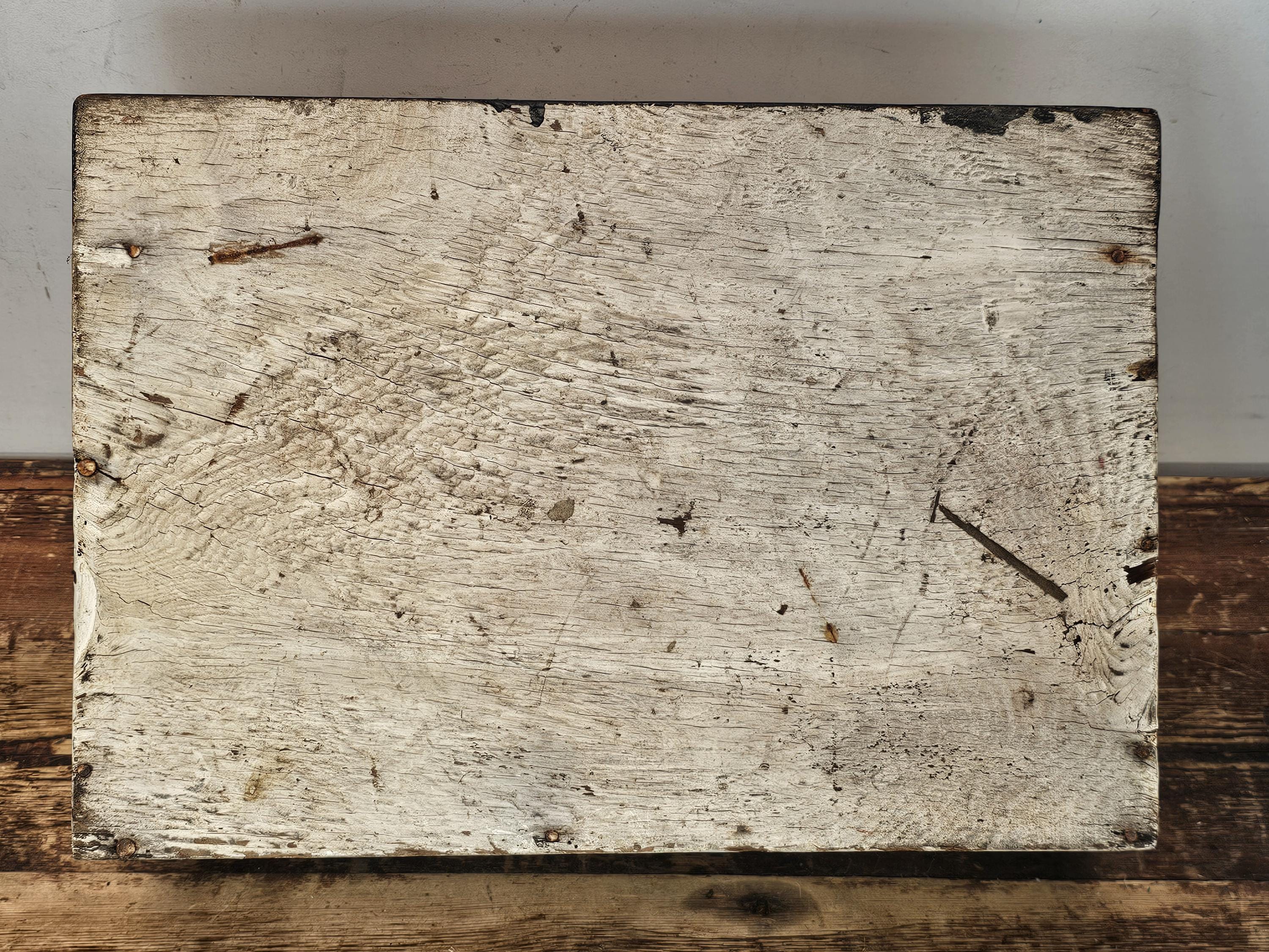 Vintage Folk Art "Andrew's Garage" Wooden 3-Bay Garage Model, 1970s