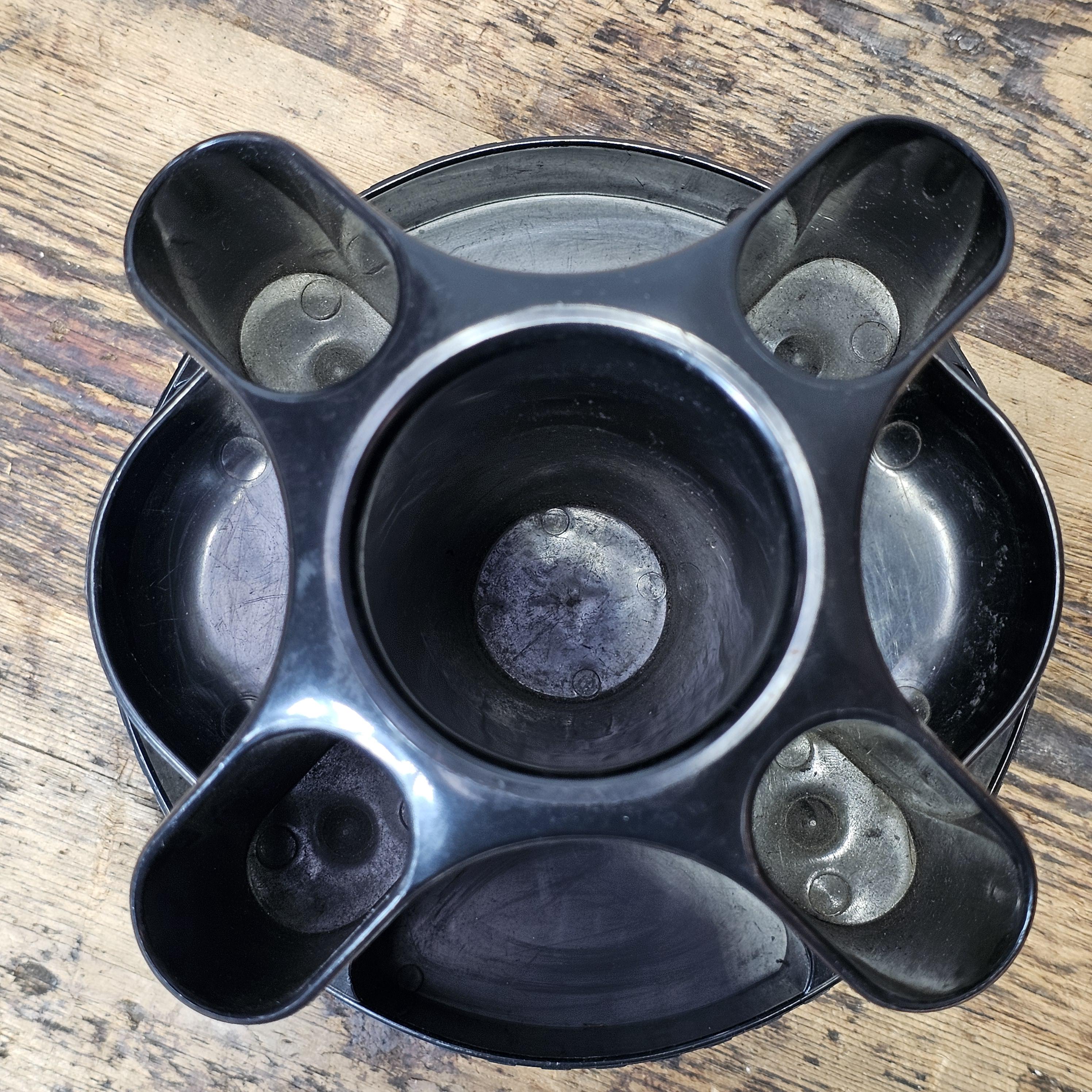 Oxford SDI Rotating Organizer Desk Art Supply Cosmetic Brushes Crafts 8" x 8"