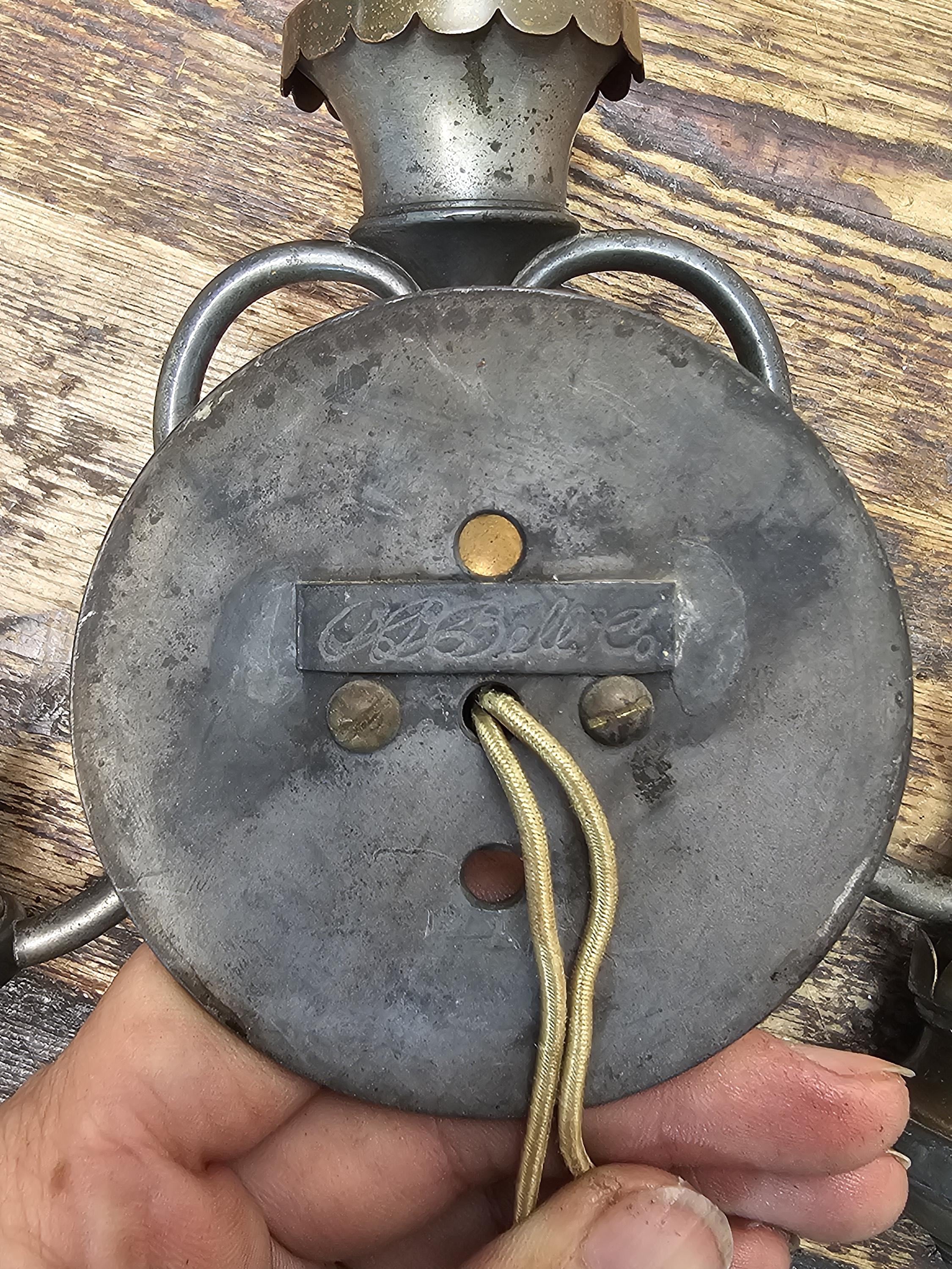 Antique Victorian Style Double-Arm Wall Sconce (Pair)