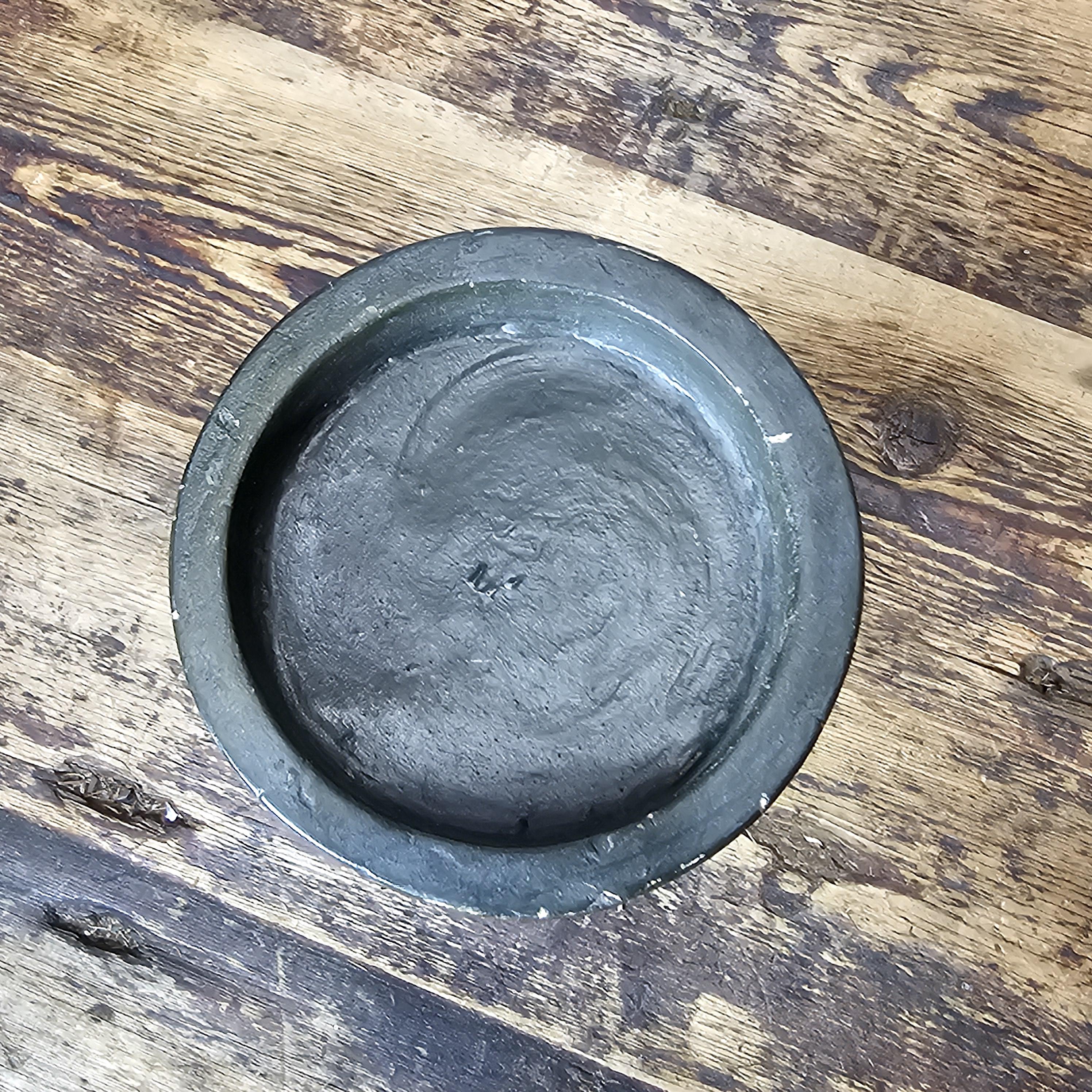 Hand Carved Wood Pineapple Diamond Candle Sticks 12"H