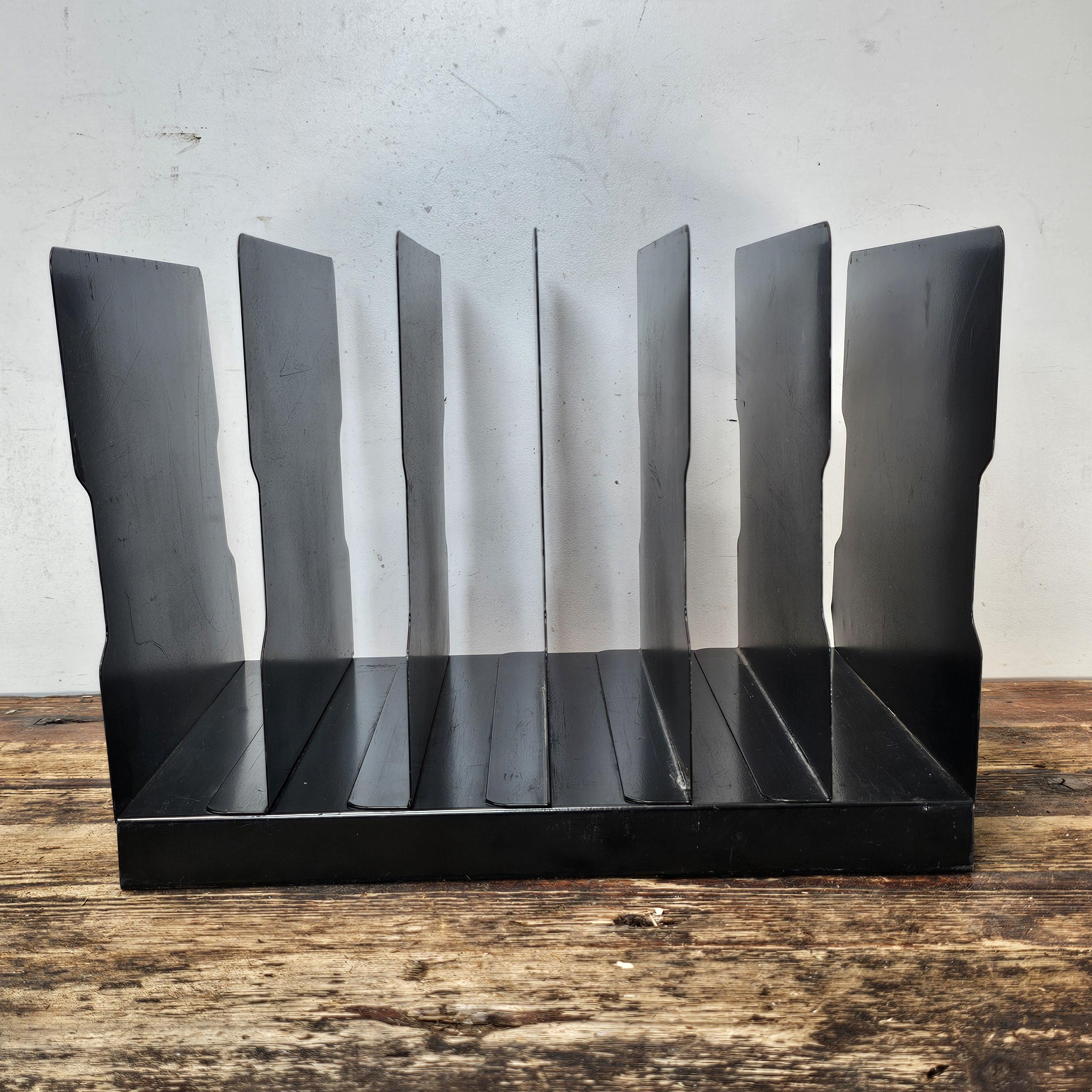 Vintage CWS 6 Compartment Desktop File Organizer