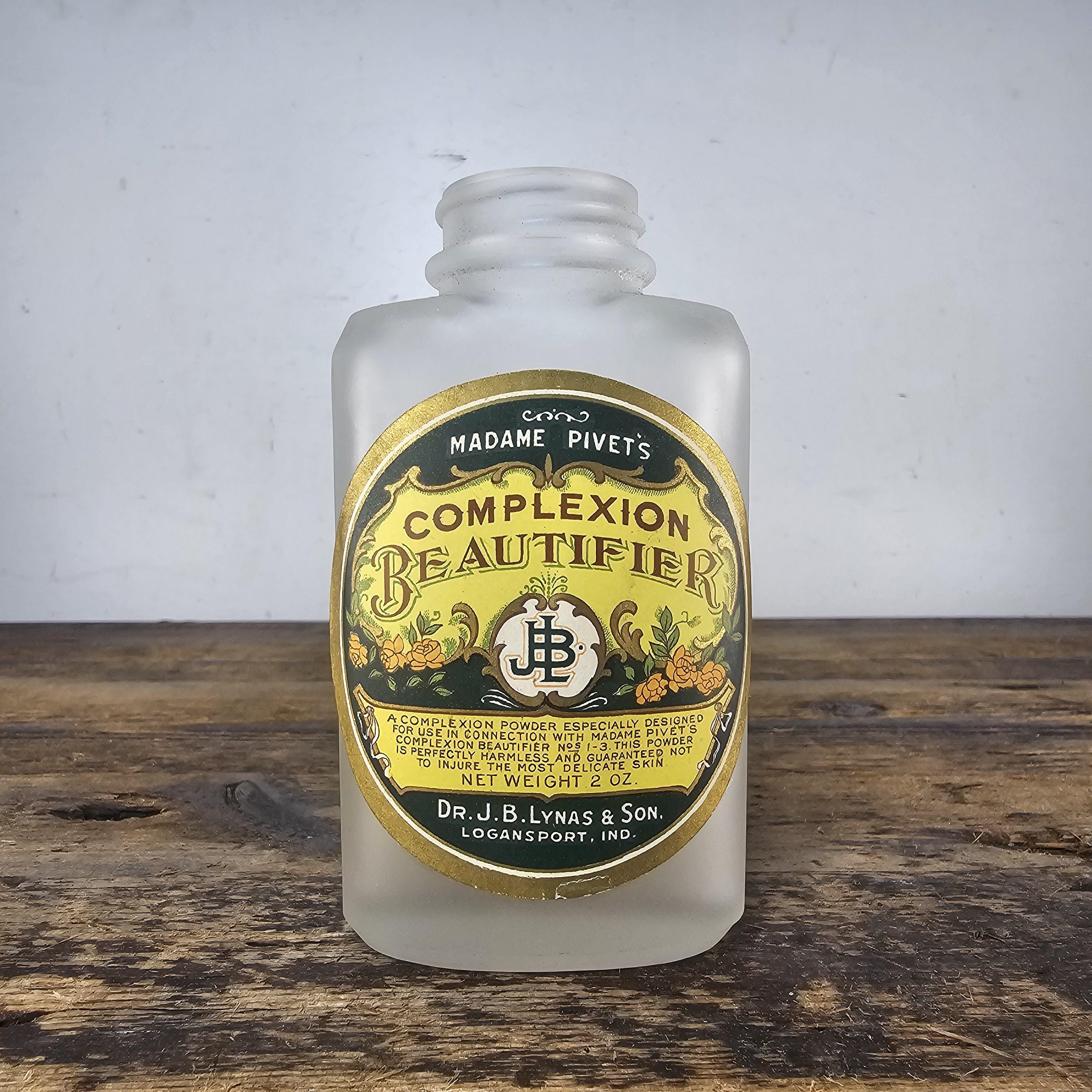 Rare Antique Madame Pivet's Complexion Beautifier Bottle