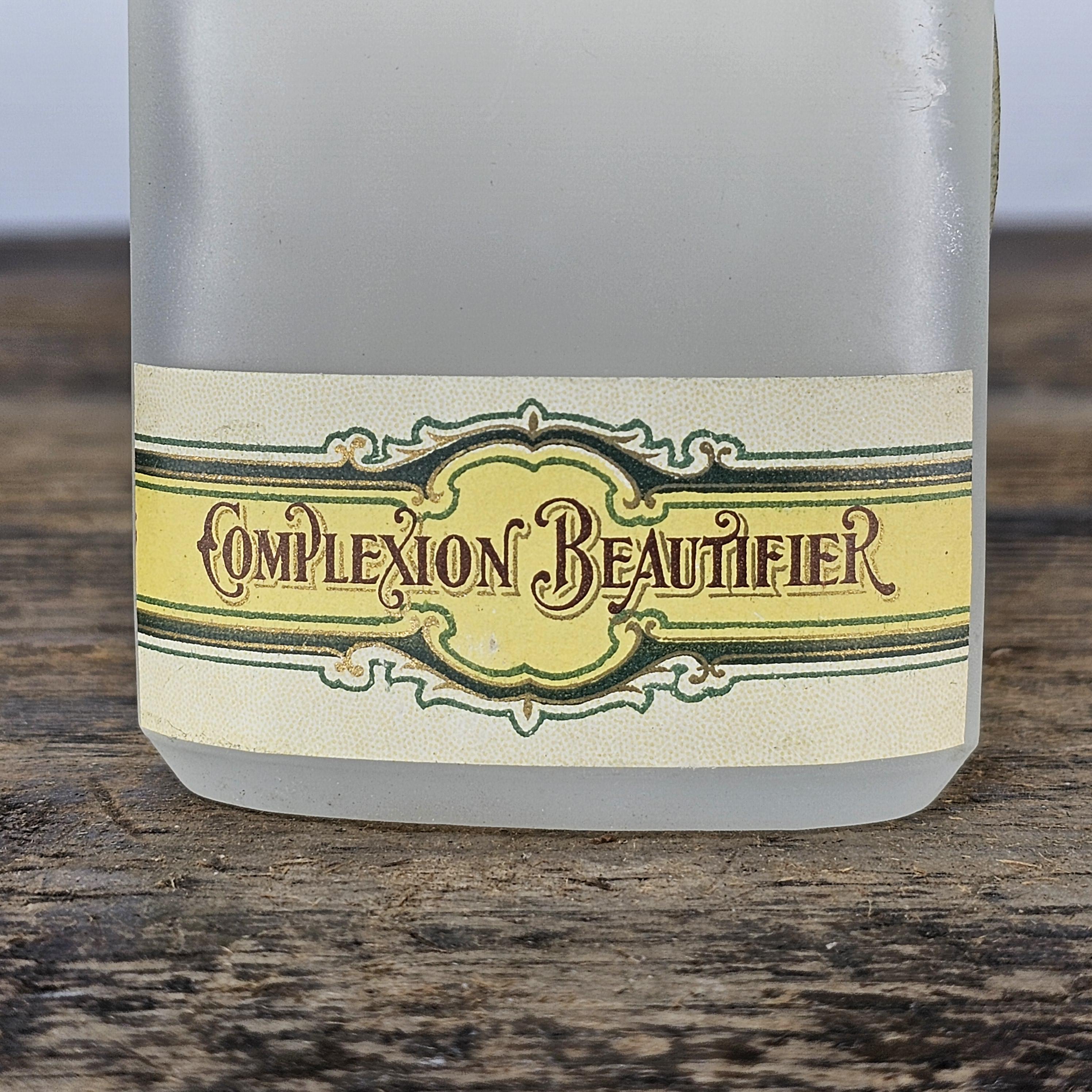 Rare Antique Madame Pivet's Complexion Beautifier Bottle