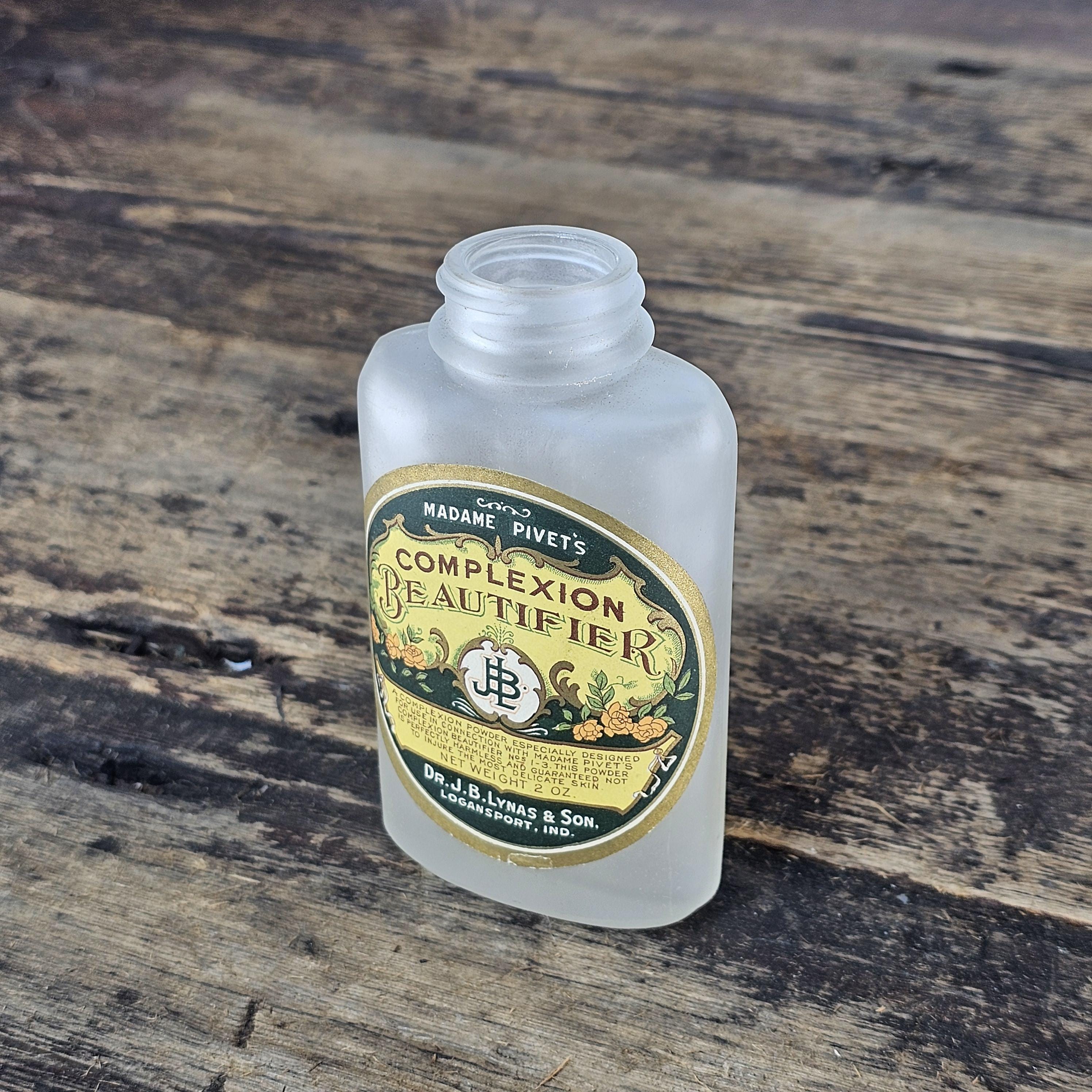 Rare Antique Madame Pivet's Complexion Beautifier Bottle