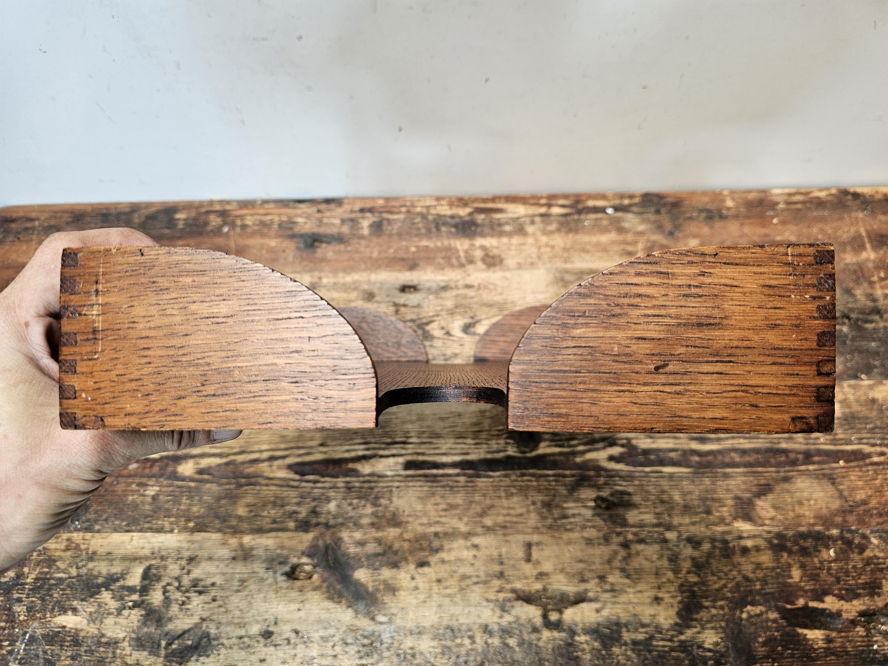 Rare 1920s Globe-Wernicke Wooden Desk Organizer / Letter Tray