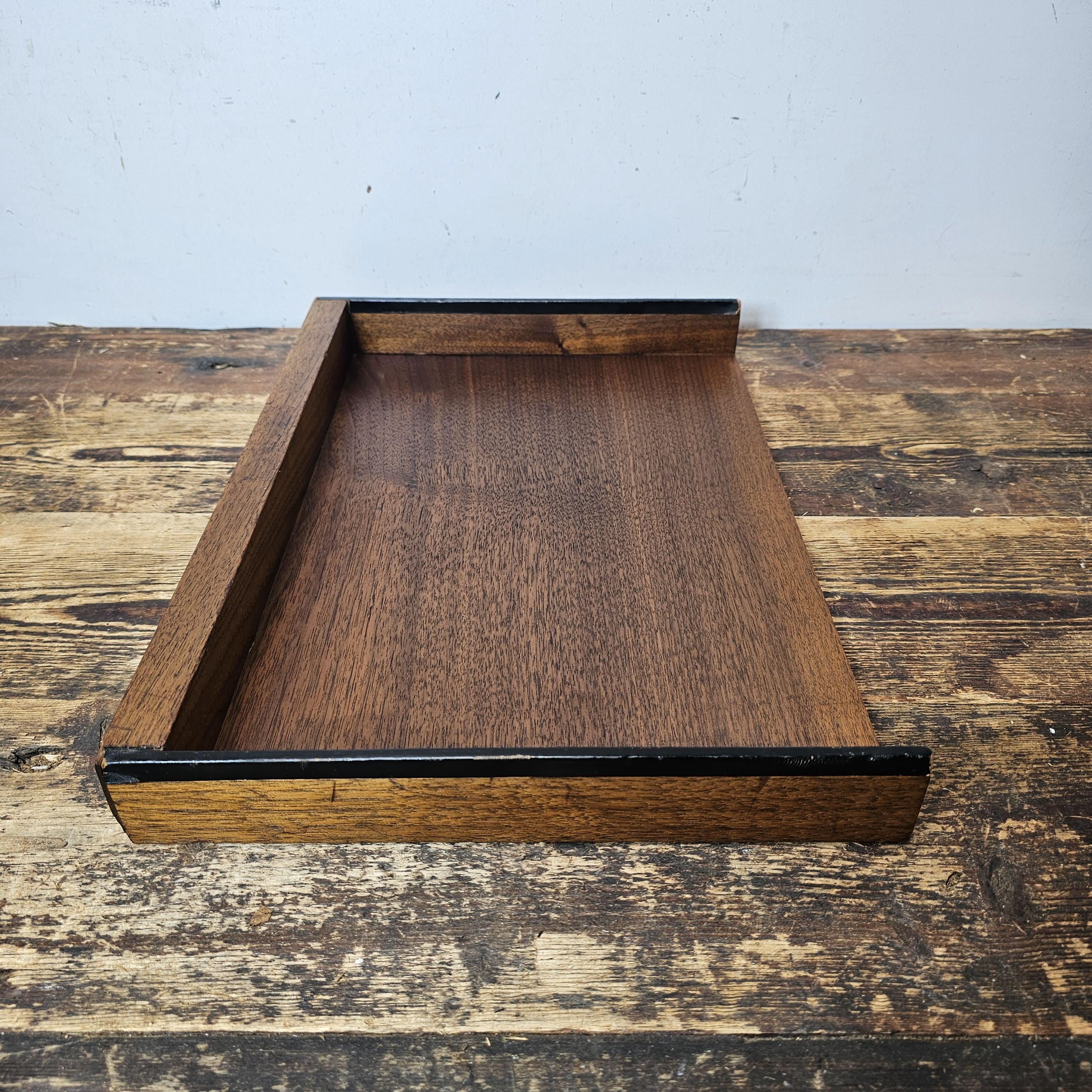 Mid-Century Modern Desktop Organizer/Paper Tray by Qualiton, Los Angeles, CA