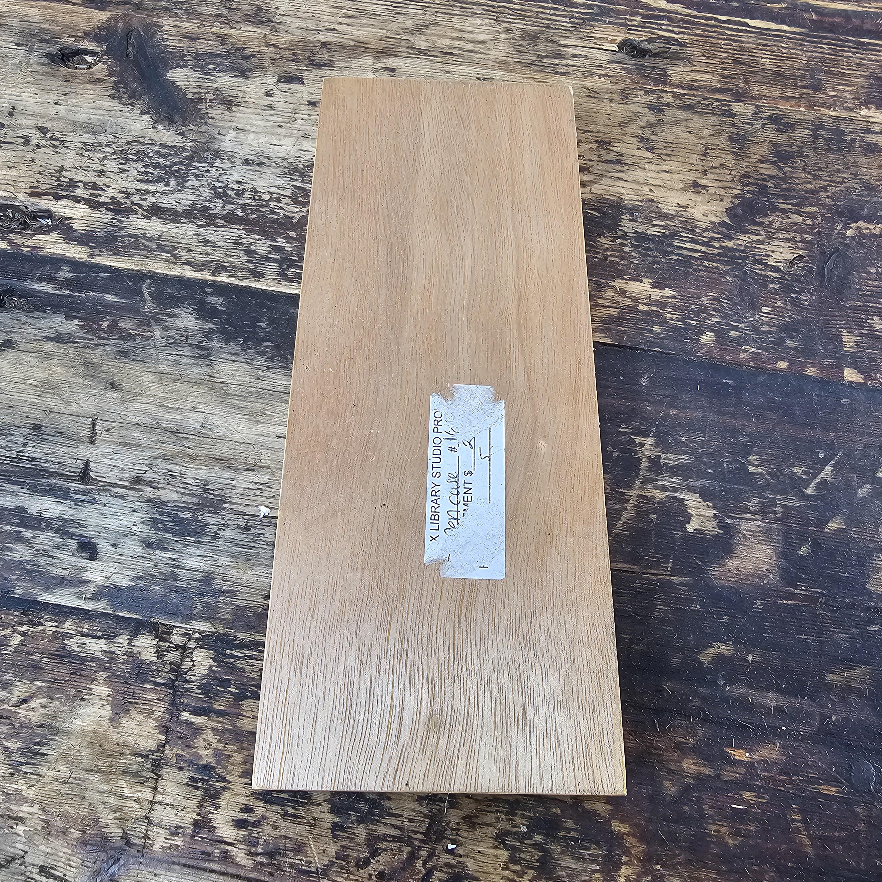 Vintage Wooden Sliding Box / Pencil Case with Magnetic Closure