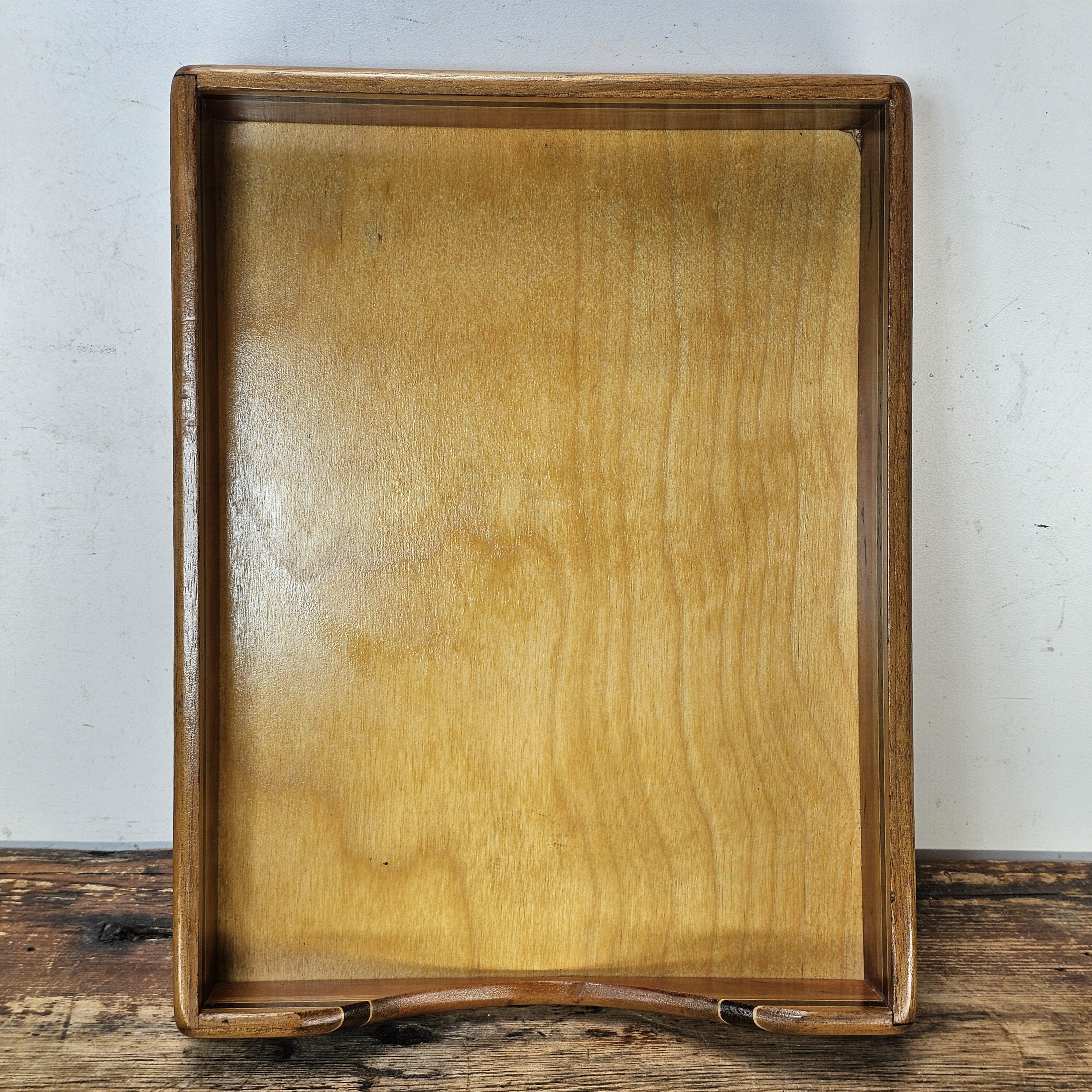 Nordic Style Vintage Wooden Document Tray