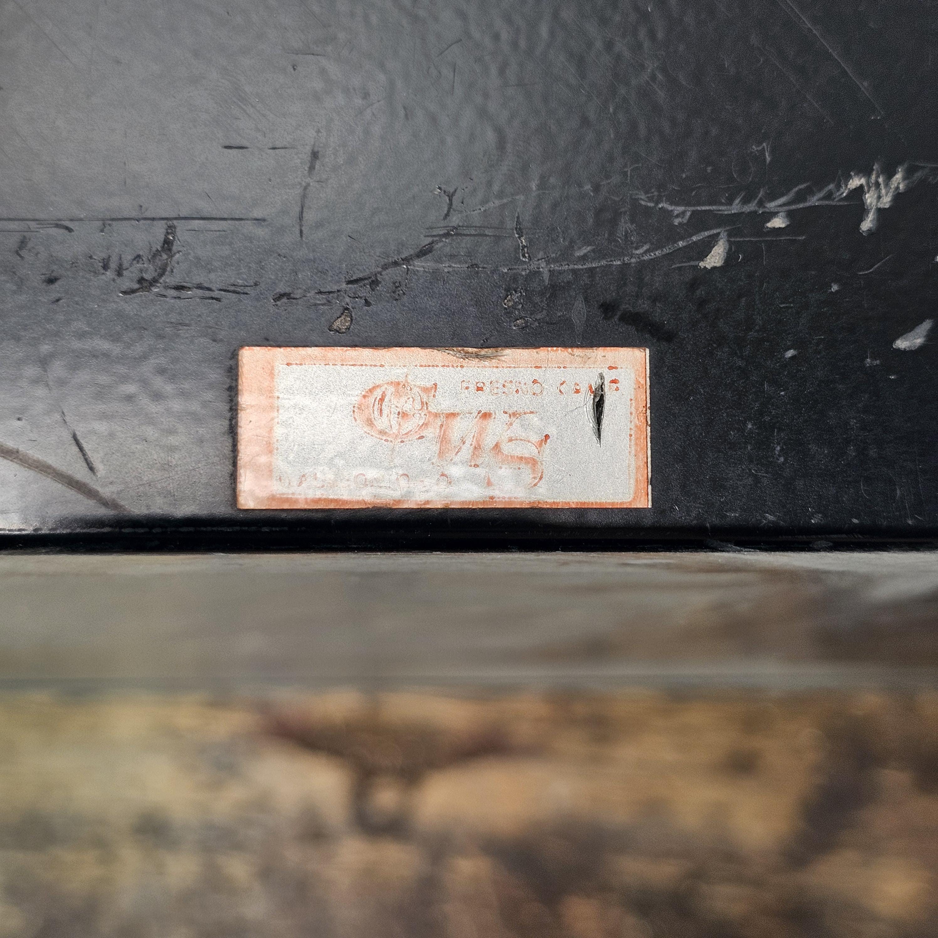 Vintage CWS 6 Compartment Desktop File Organizer