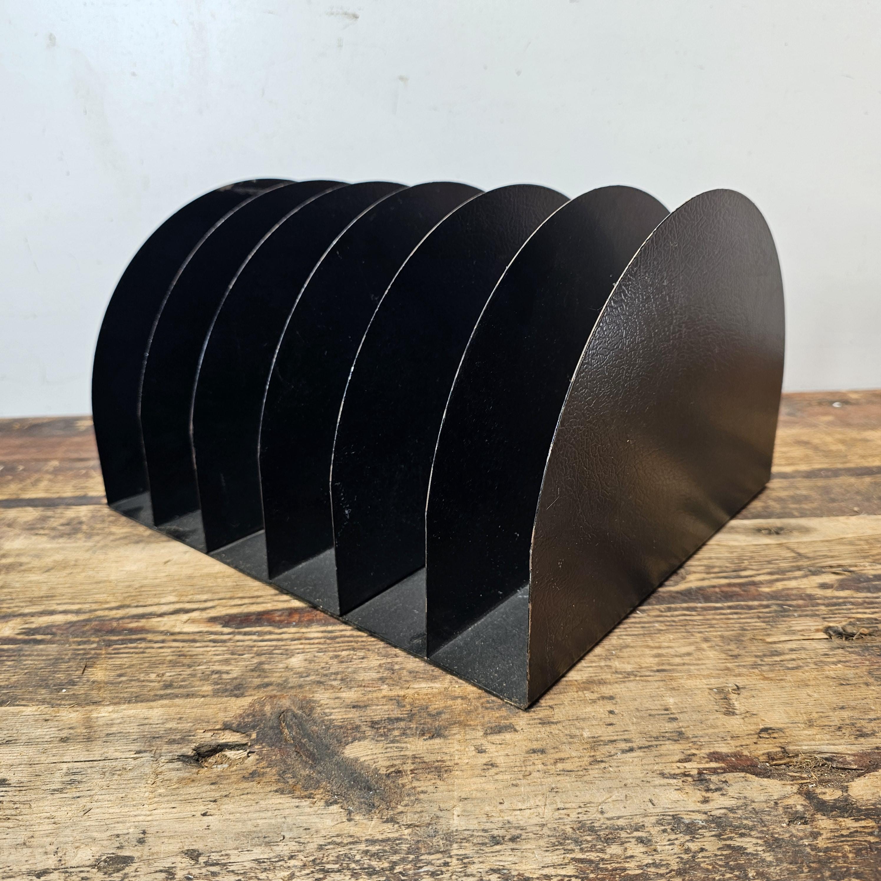 Vintage Buddy Products 6-Compartment Desktop File Organizer