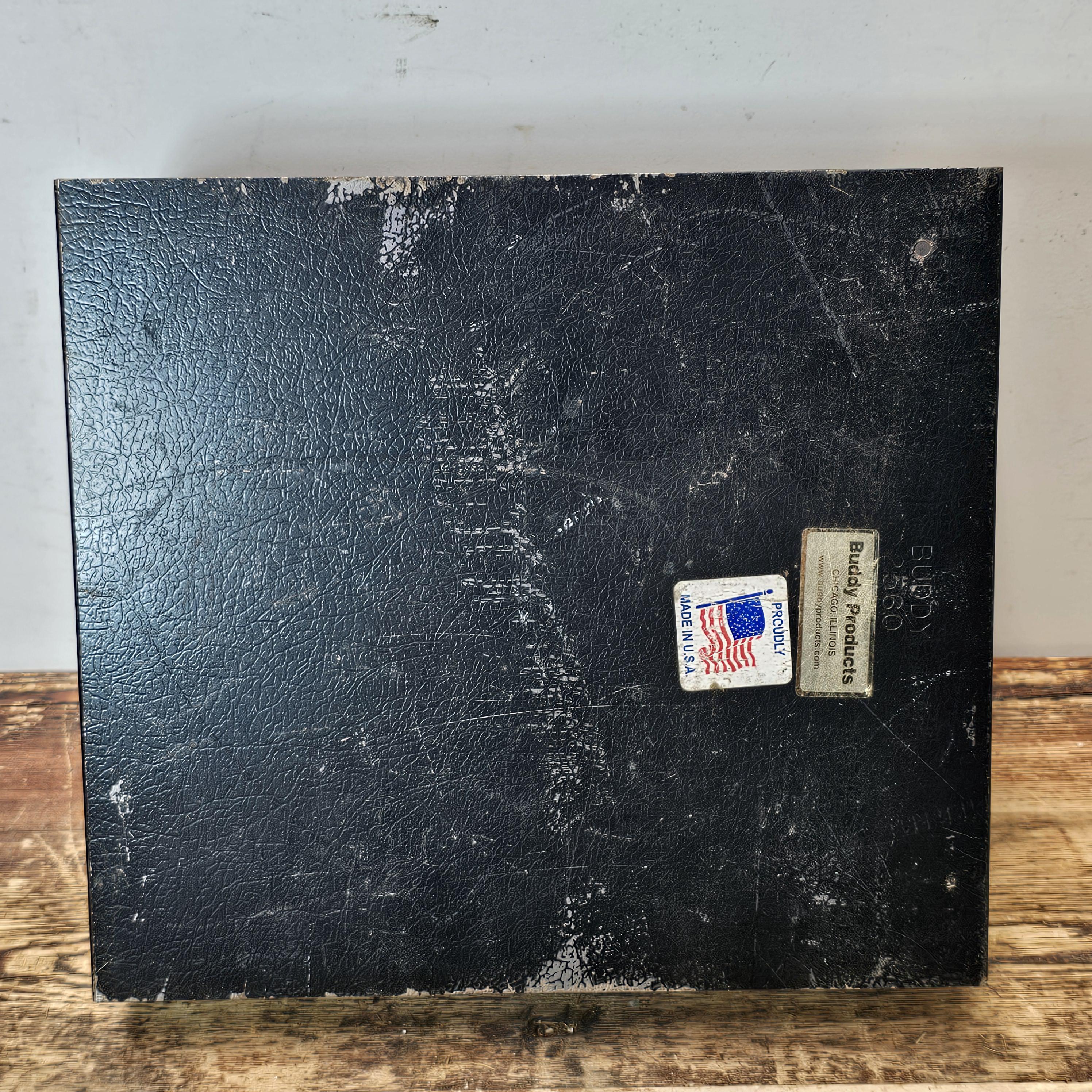 Vintage Buddy Products 6-Compartment Desktop File Organizer