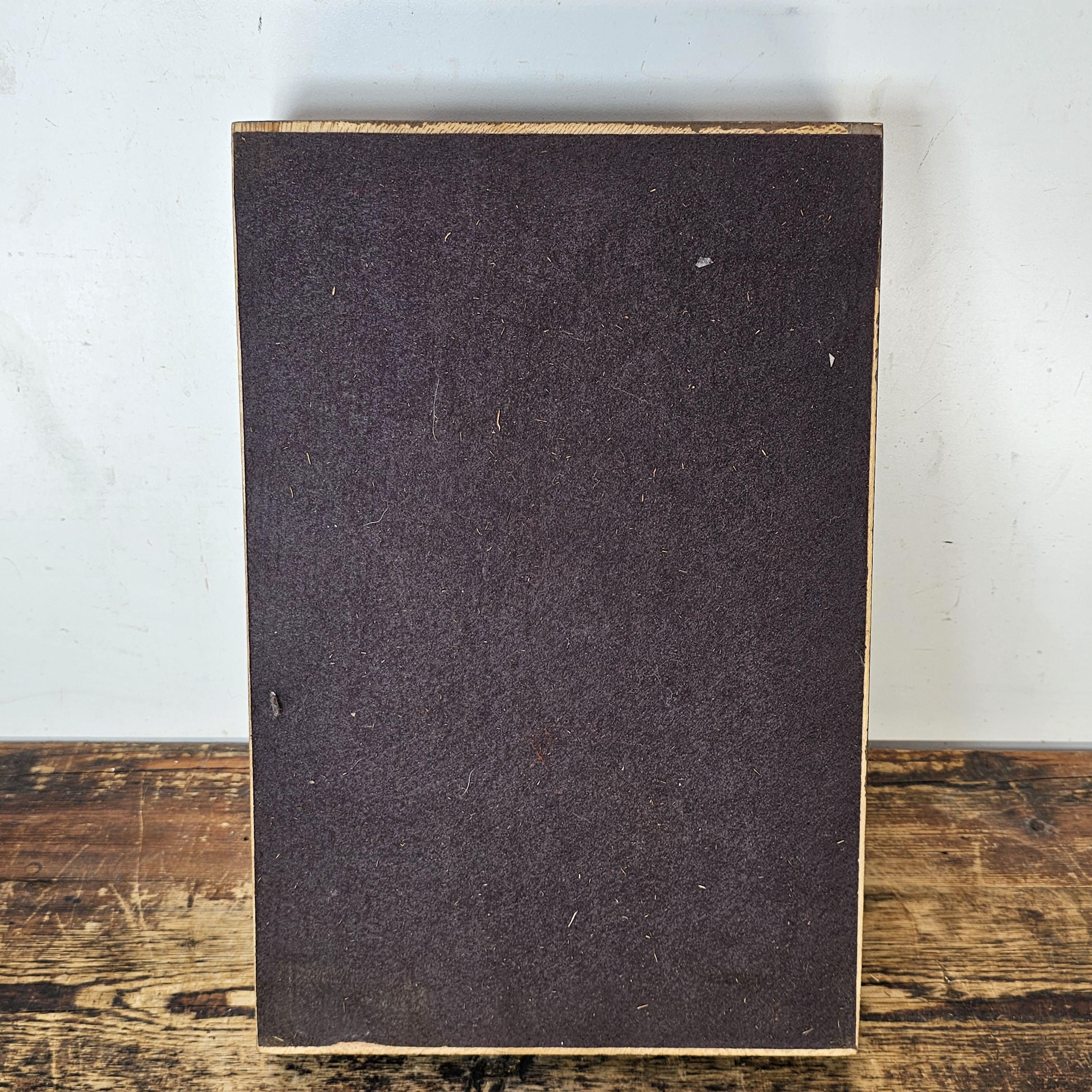 Vintage Rosewood Paper Tray