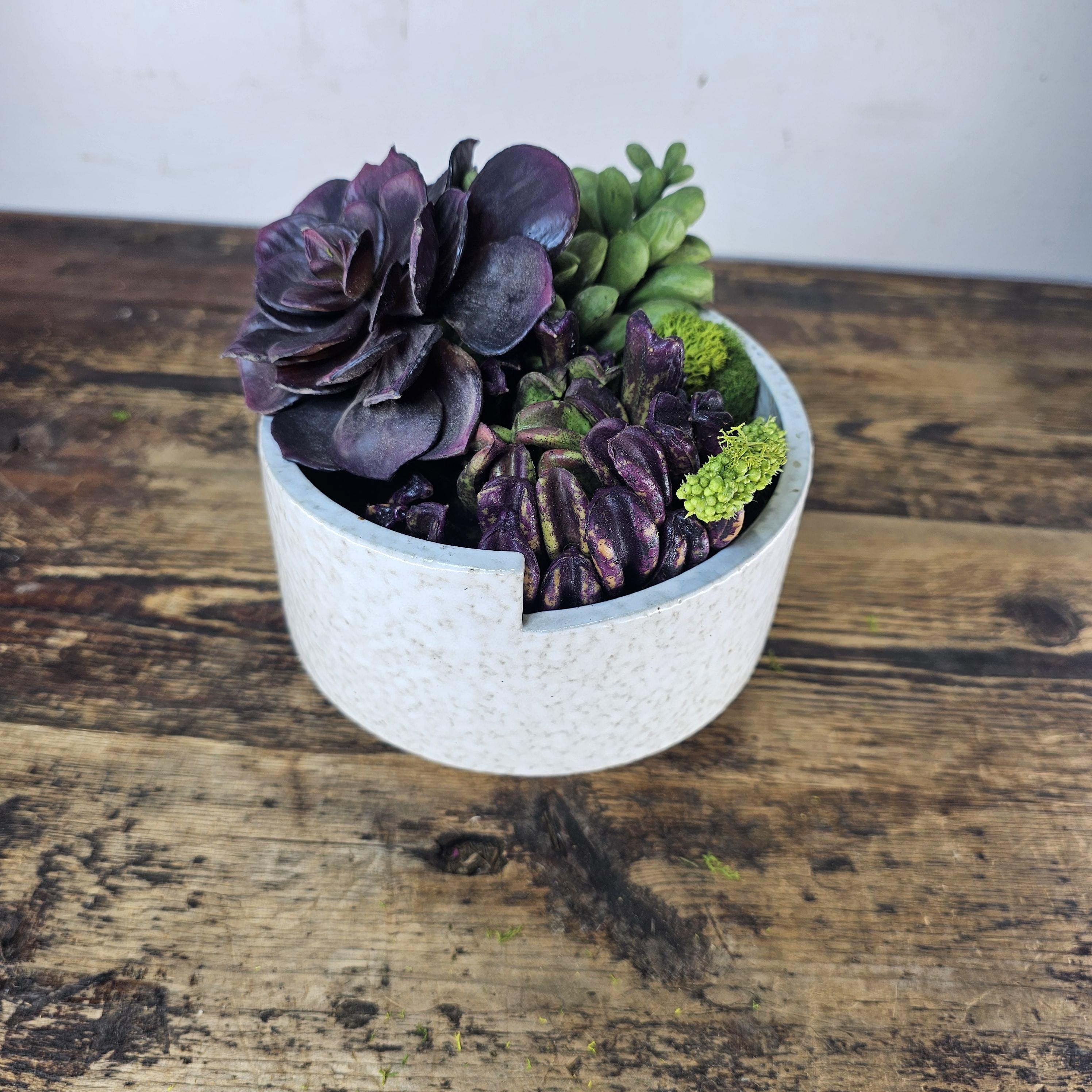 Vintage Kozan-gama Ashtray / Planter | Japanese MCM Brutalist Studio Pottery