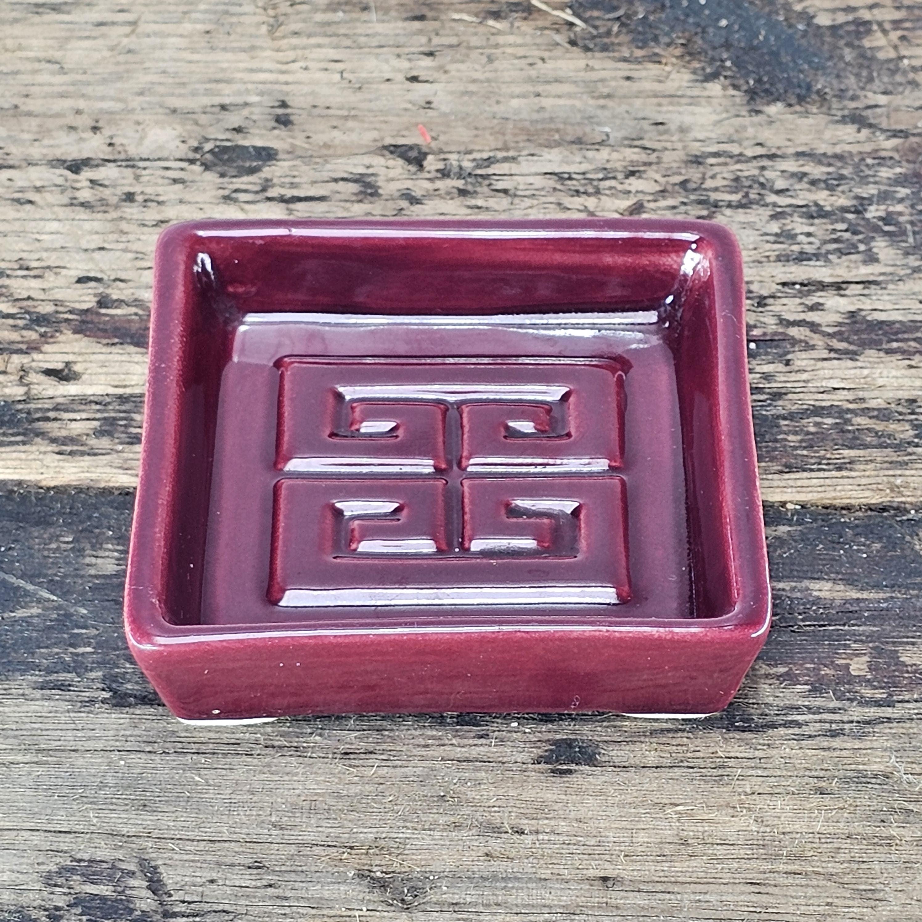 Mid-Century Modern Claire Lerner Studio Pottery Dish / Ashtray 1949