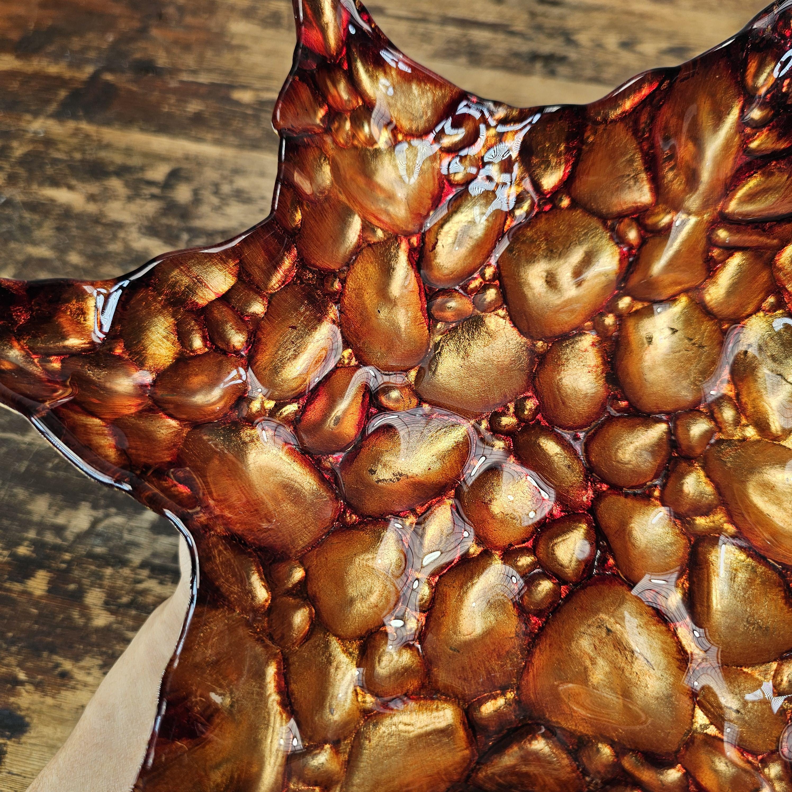 Set of 2 Z Gallerie "Arda" Pebble Star Bowl Set