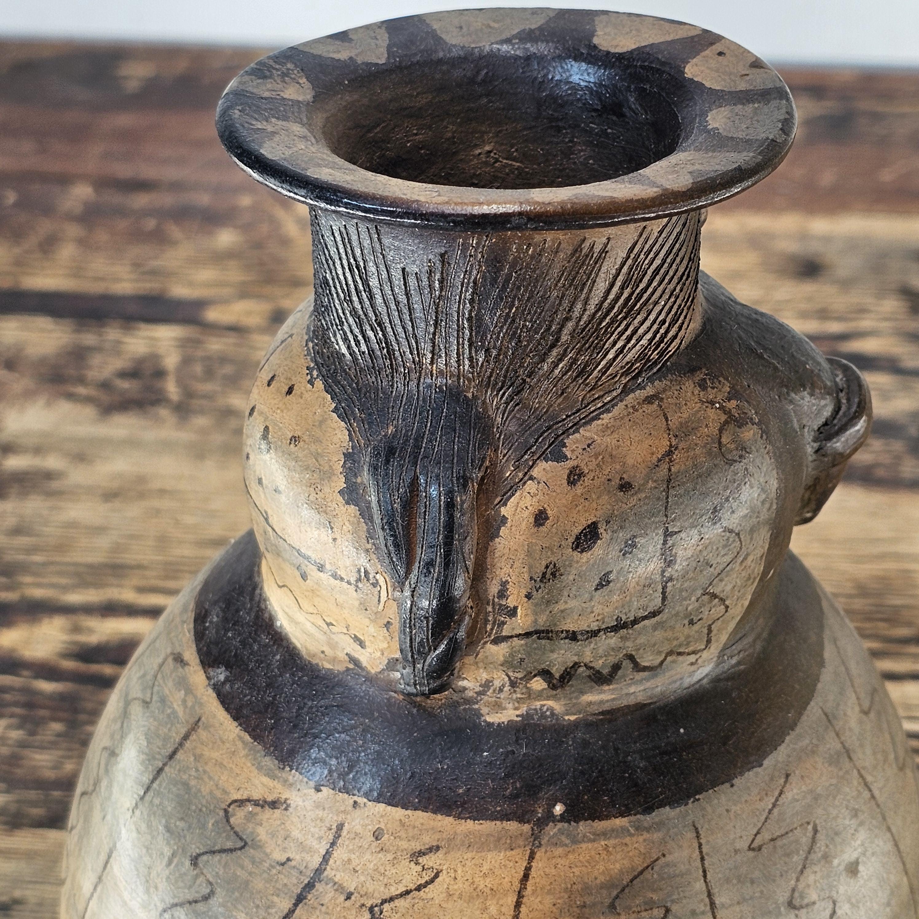 Pre-Columbian Style Anthropomorphic Effigy Vessel