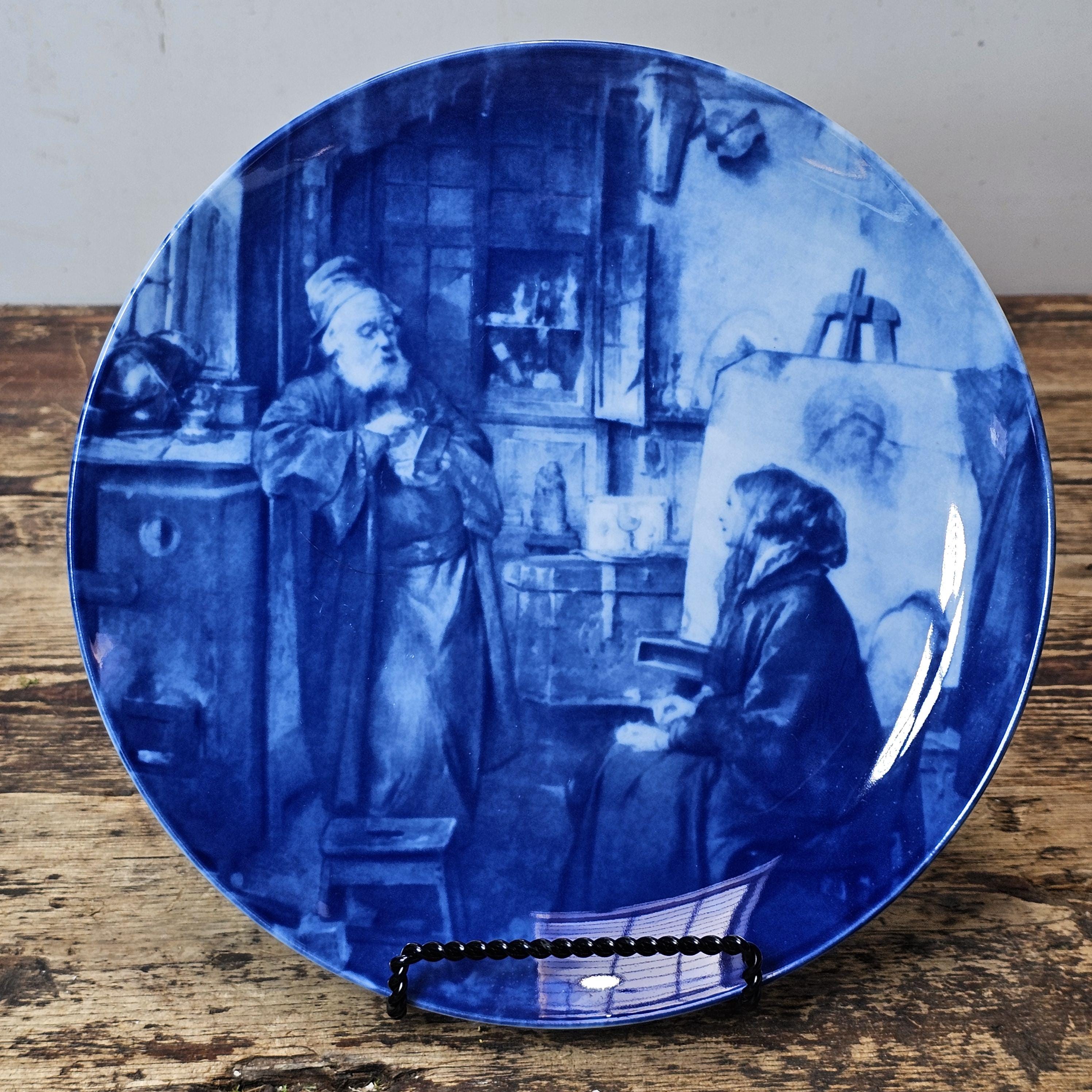 Set of 2 Vintage Berlin Design Collector Plates - West Germany 1977 & 1983