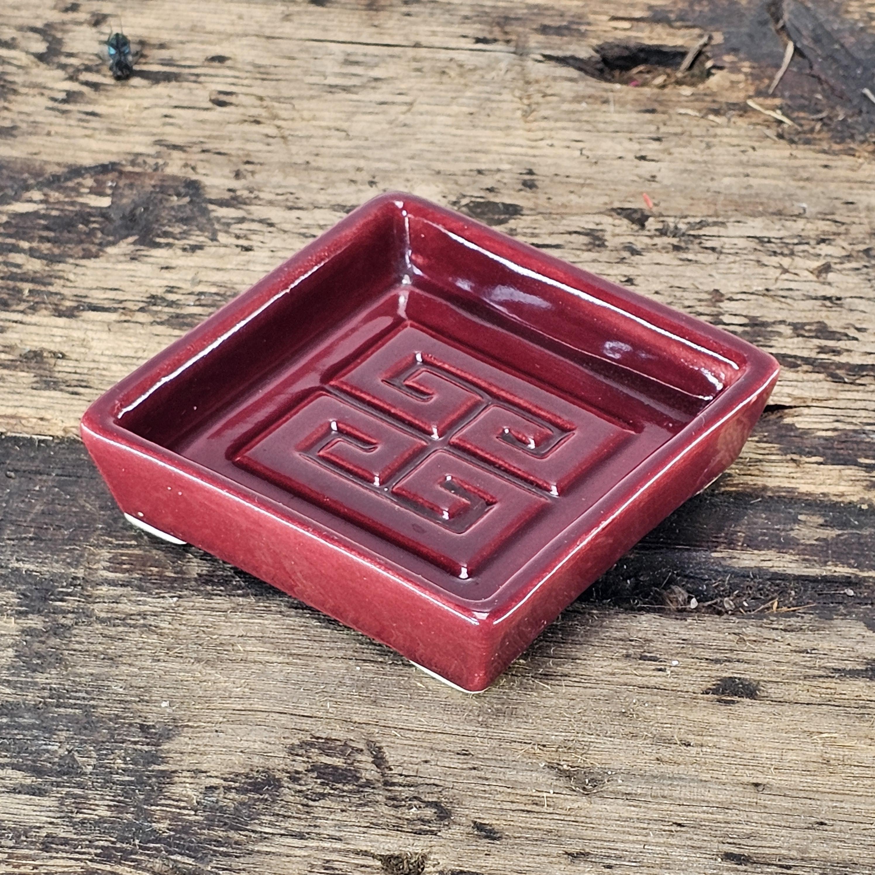 Mid-Century Modern Claire Lerner Studio Pottery Dish / Ashtray 1949