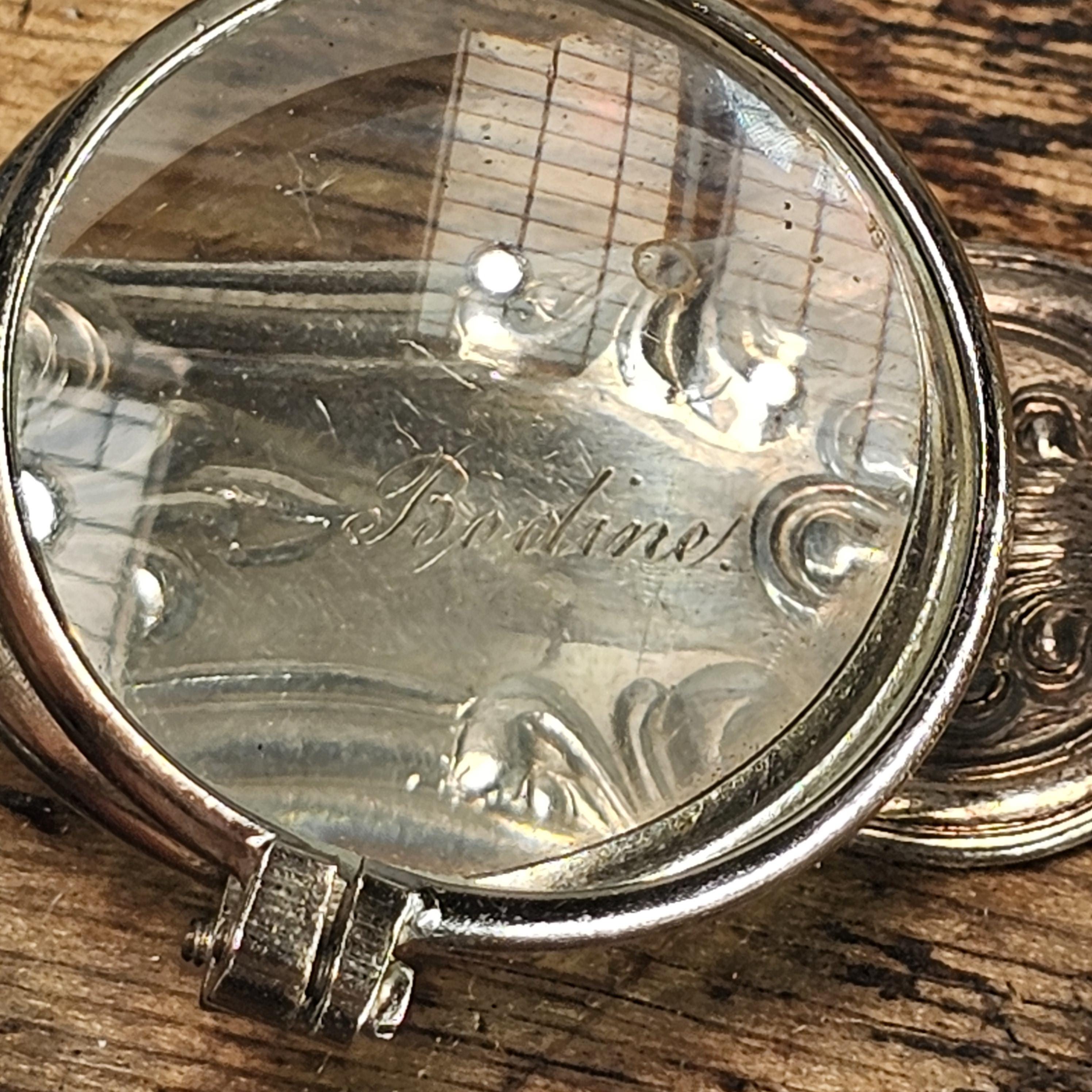 Antique French 950 Silver Gilt-Wash Feeding Spoon (c. 1900) 5"